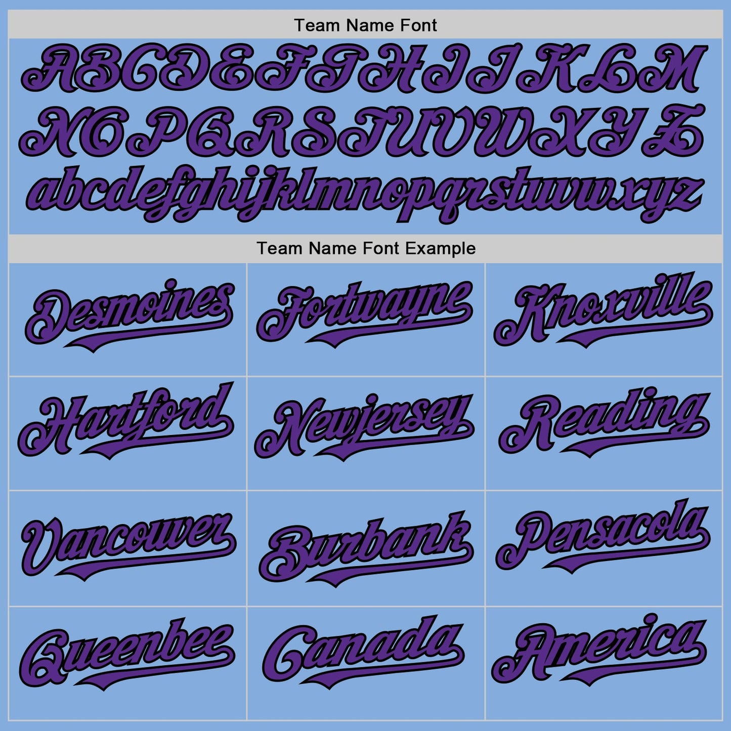 Custom Light Blue Purple-Black Authentic Sleeveless Baseball Jersey view 3