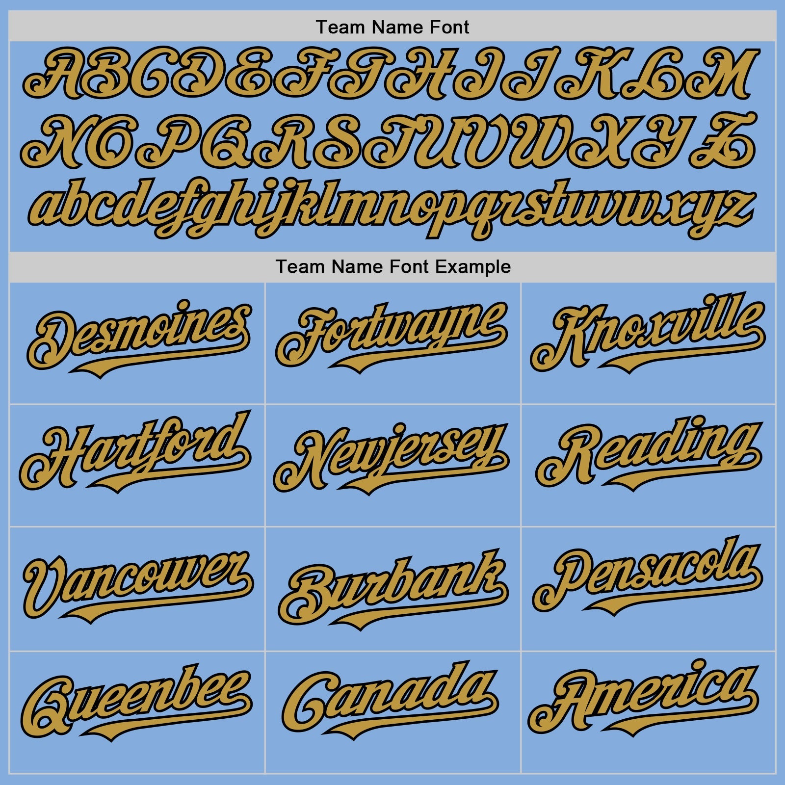 Custom Light Blue Black-Old Gold Authentic Sleeveless Baseball Jersey view 3