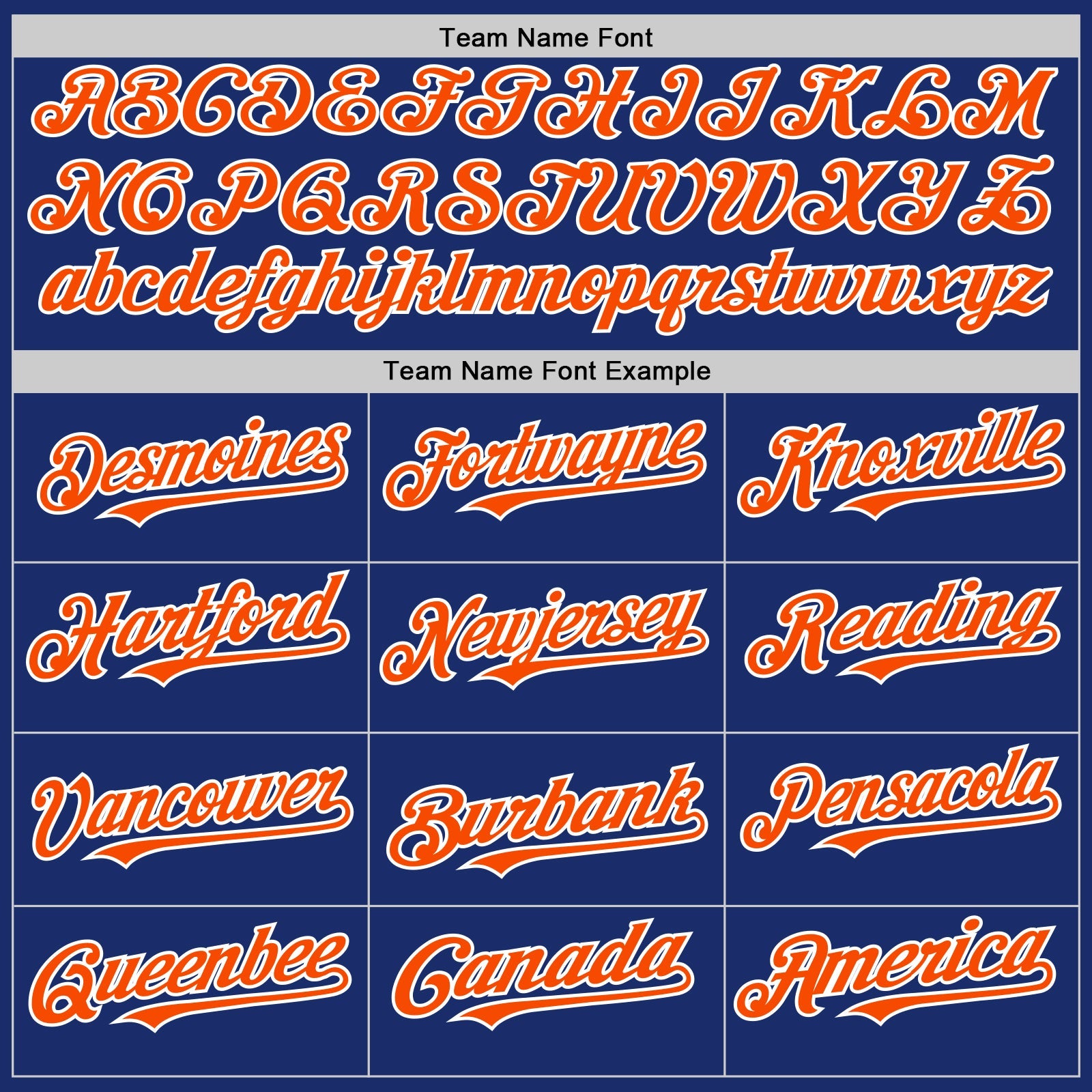 Custom Royal Orange-White Authentic Sleeveless Baseball Jersey view 3
