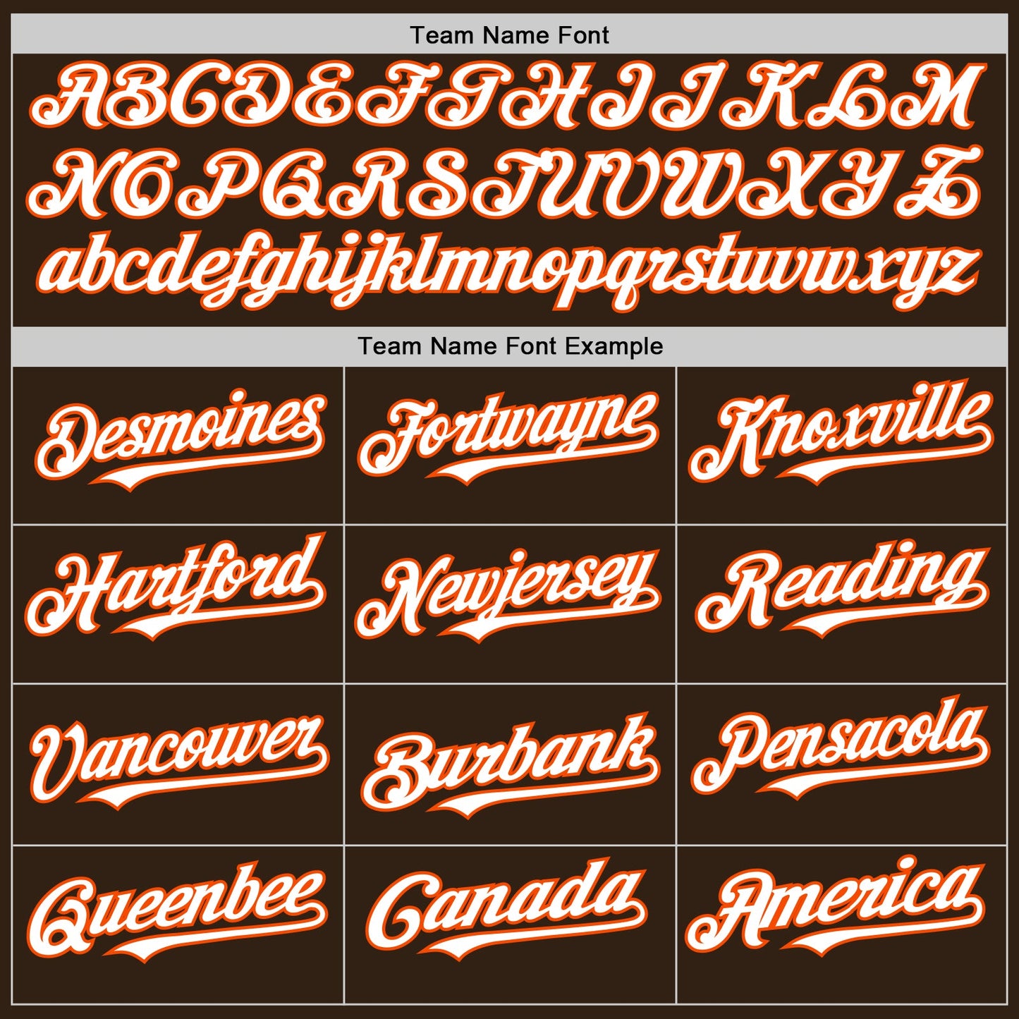 Custom Brown White-Orange Authentic Sleeveless Baseball Jersey view 3