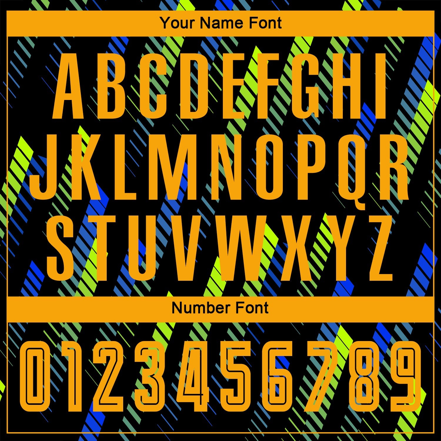 Custom Black Gold-Neon Green Sublimation Soccer Uniform Jersey view 5