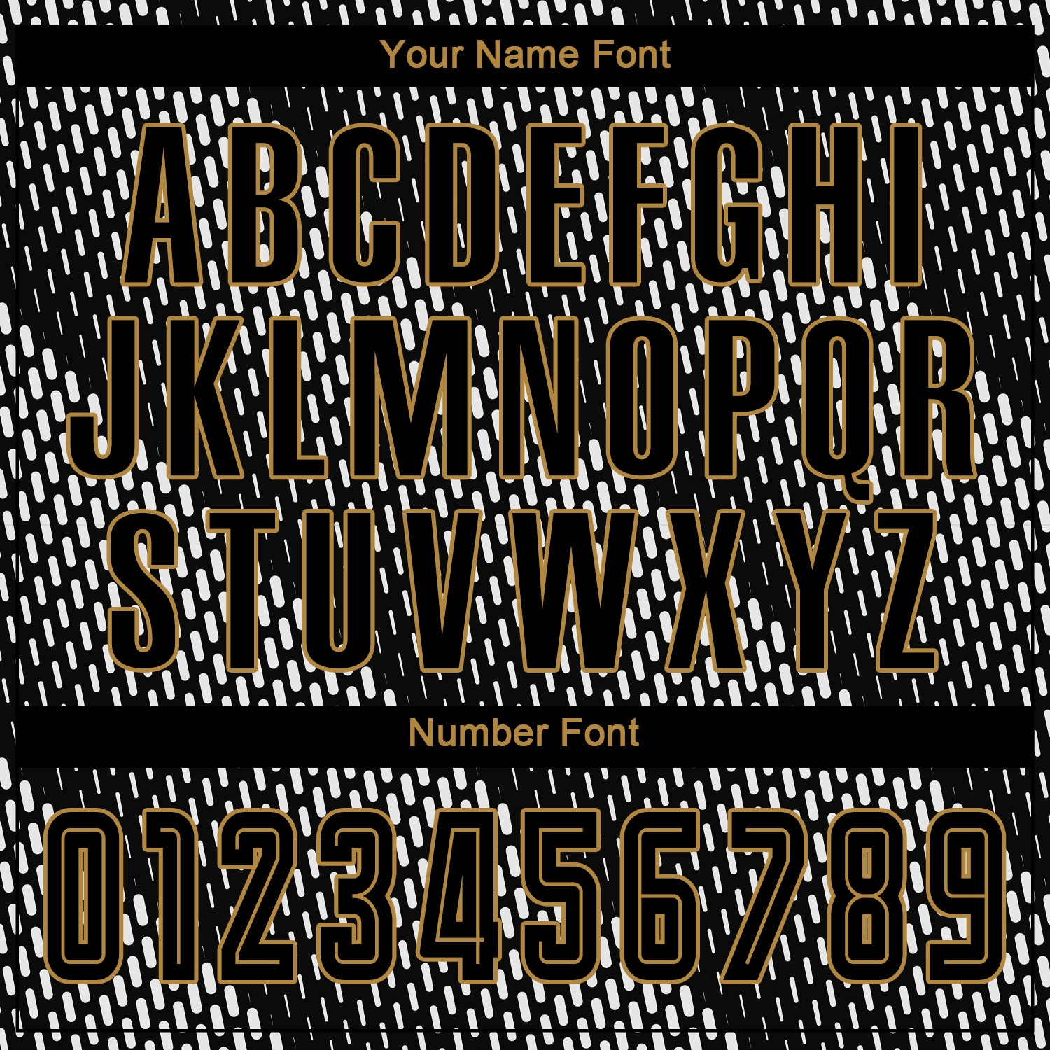 Custom Black Black-Old Gold Sublimation Soccer Uniform Jersey view 4