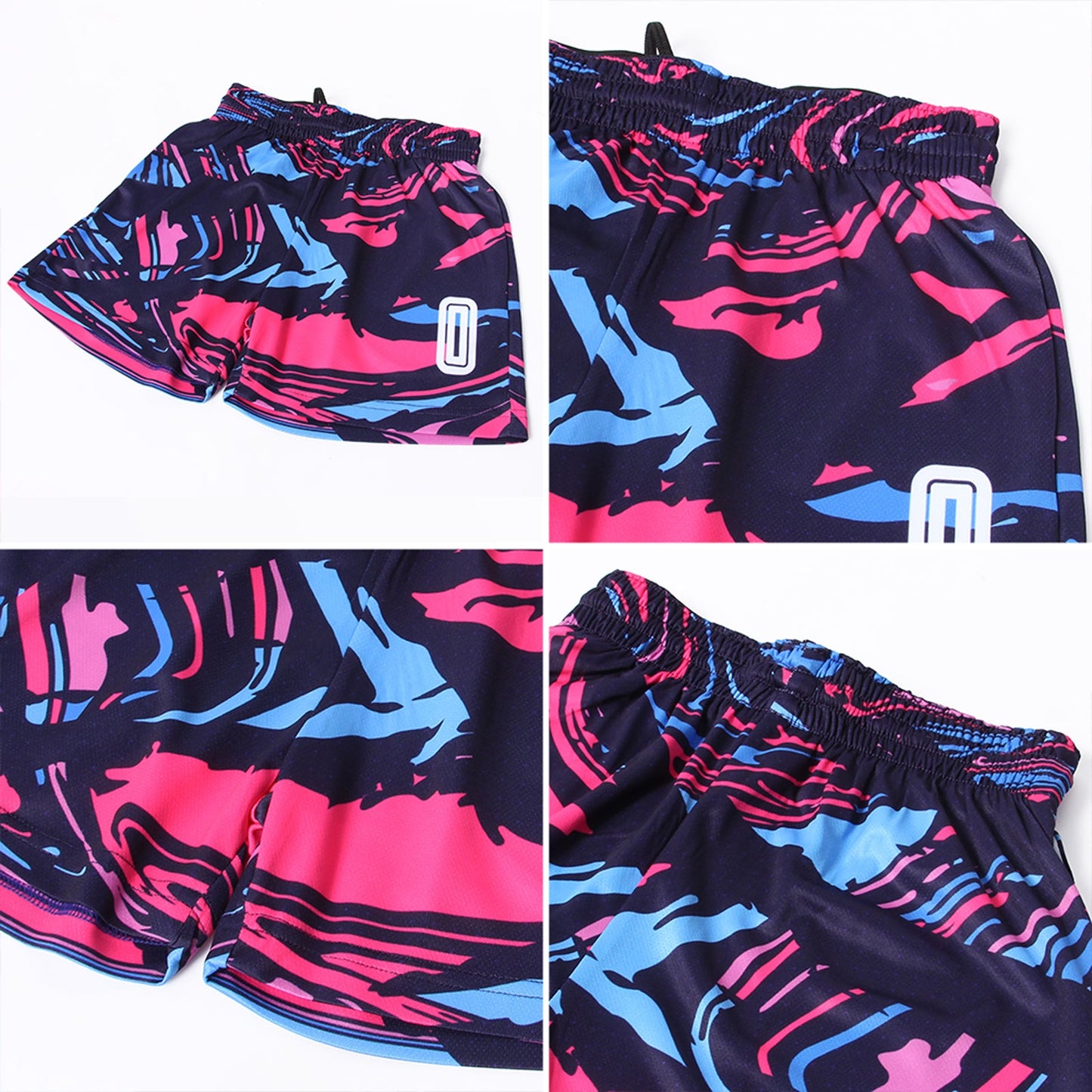 Custom Figure White-Pink Sublimation Soccer Uniform Jersey view 9