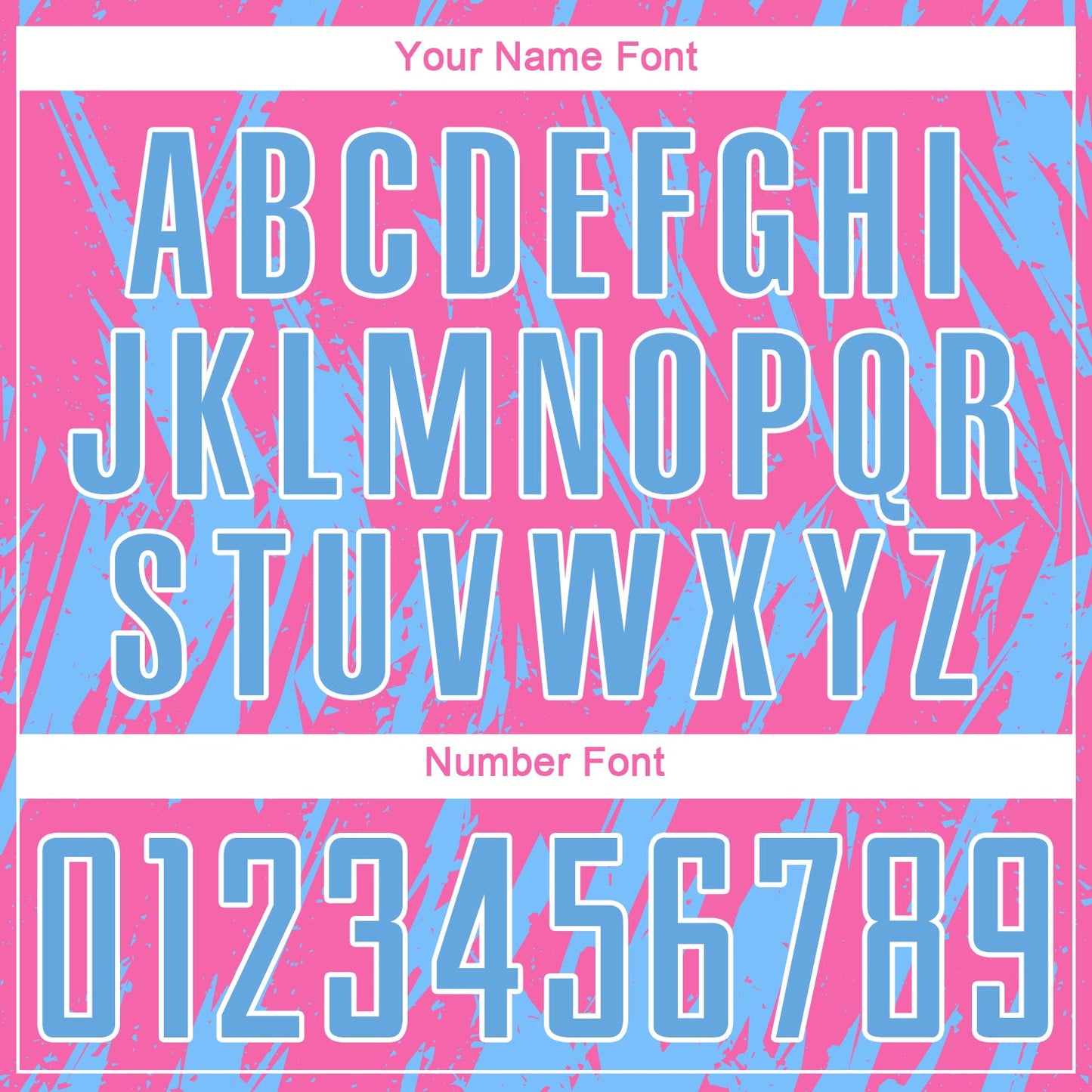 Custom Pink Light Blue-White Sublimation Soccer Uniform Jersey view 8