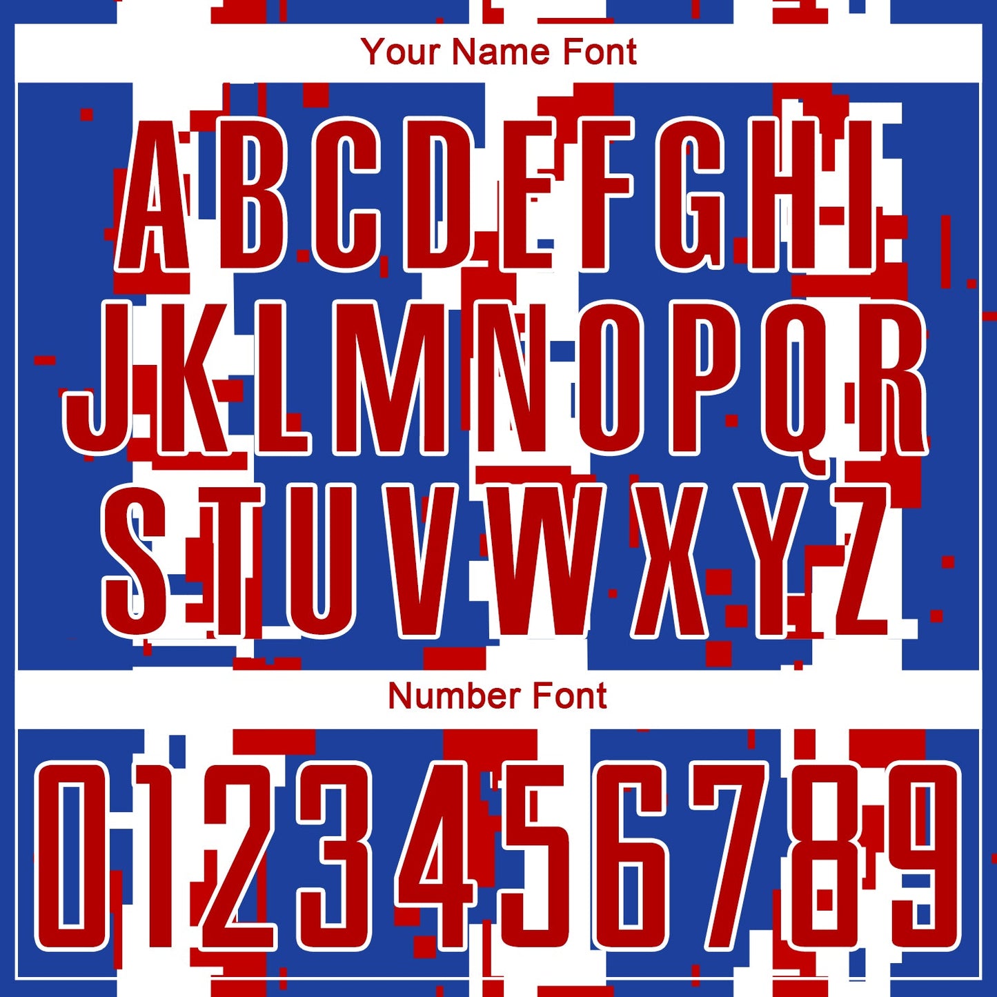 Custom Royal Red-White Sublimation Soccer Uniform Jersey view 5