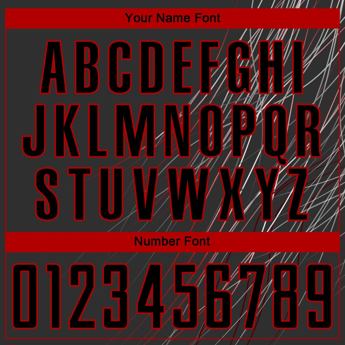 Custom Black Black-Red Sublimation Soccer Uniform Jersey view 8