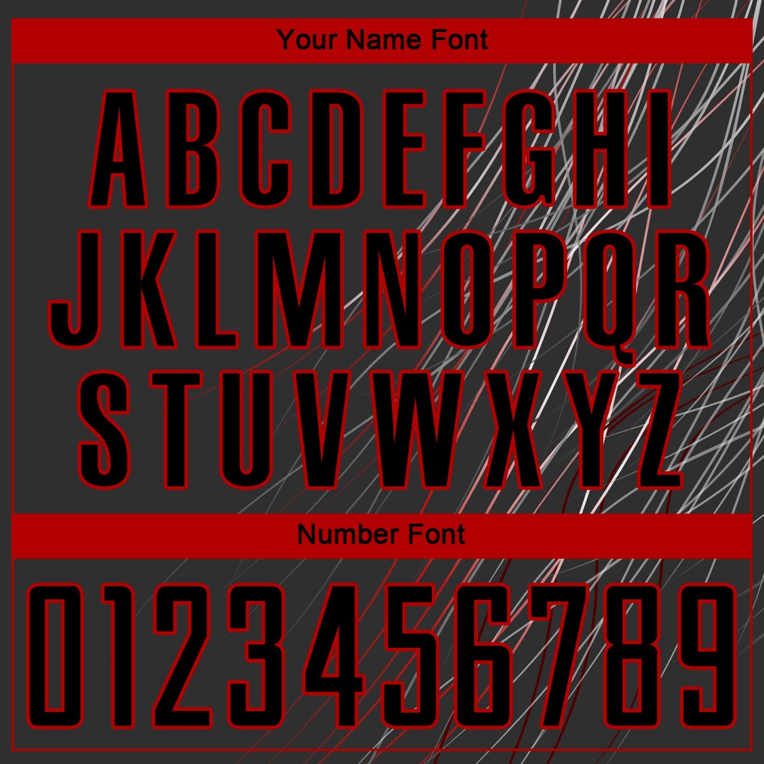 Custom Black Black-Red Sublimation Soccer Uniform Jersey view 8