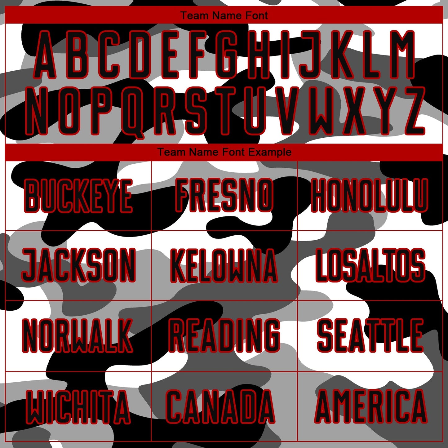 Custom Camo Black-Red Sublimation Salute To Service Soccer Uniform Jersey view 4