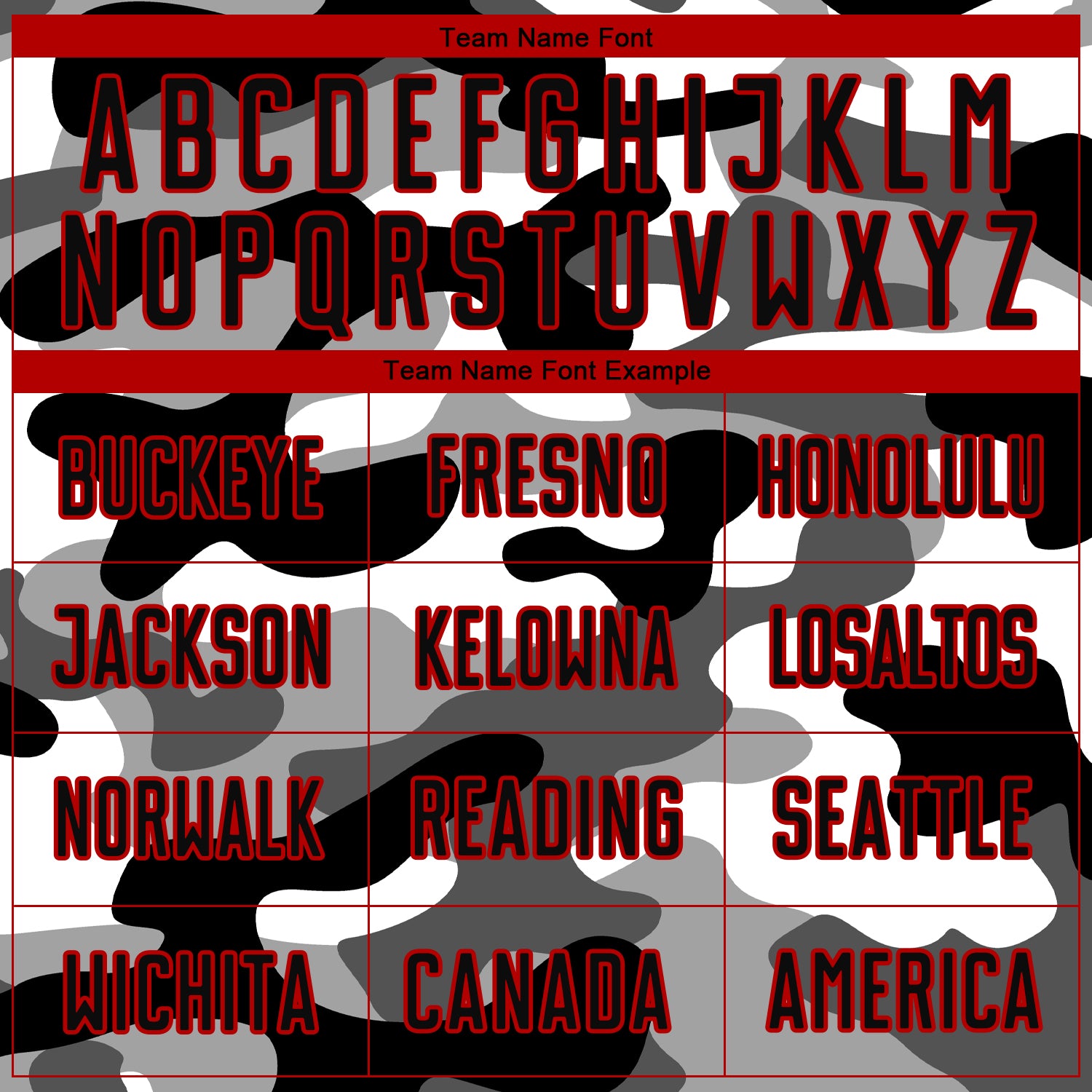 Custom Camo Black-Red Sublimation Salute To Service Soccer Uniform Jersey view 4