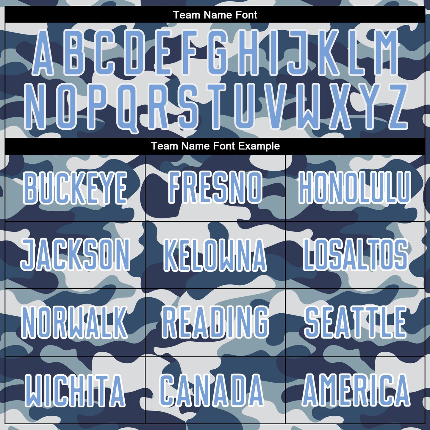 Custom Camo Light Blue-Royal Sublimation Salute To Service Soccer Uniform Jersey view 6