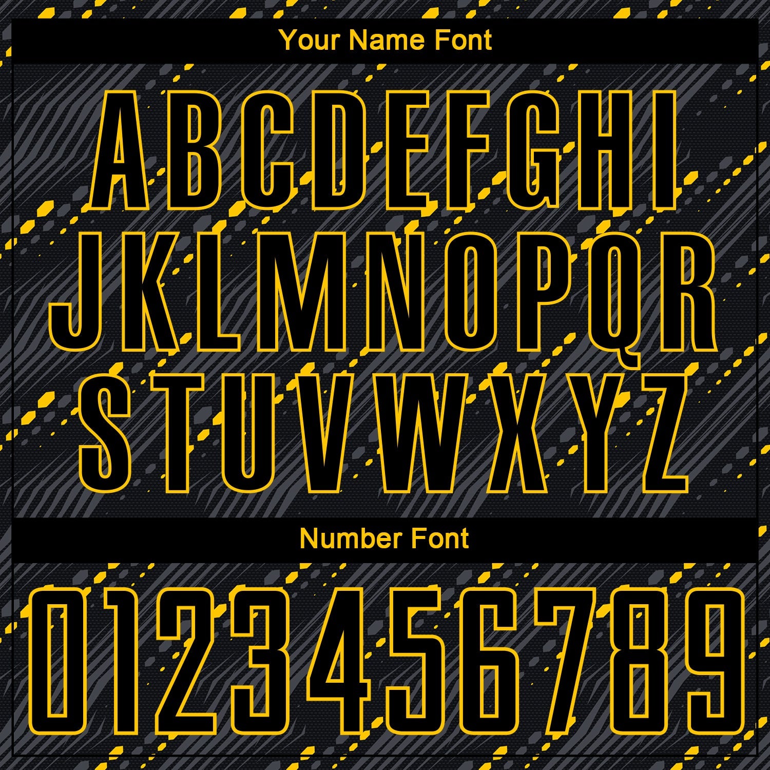Custom Black Black-Gold Sublimation Soccer Uniform Jersey view 7