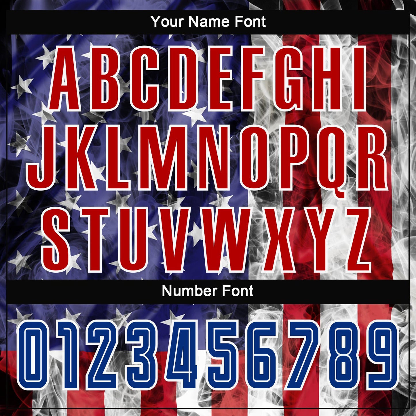 Custom White Royal-Red American Flag Fashion Sublimation Soccer Uniform Jersey view 7
