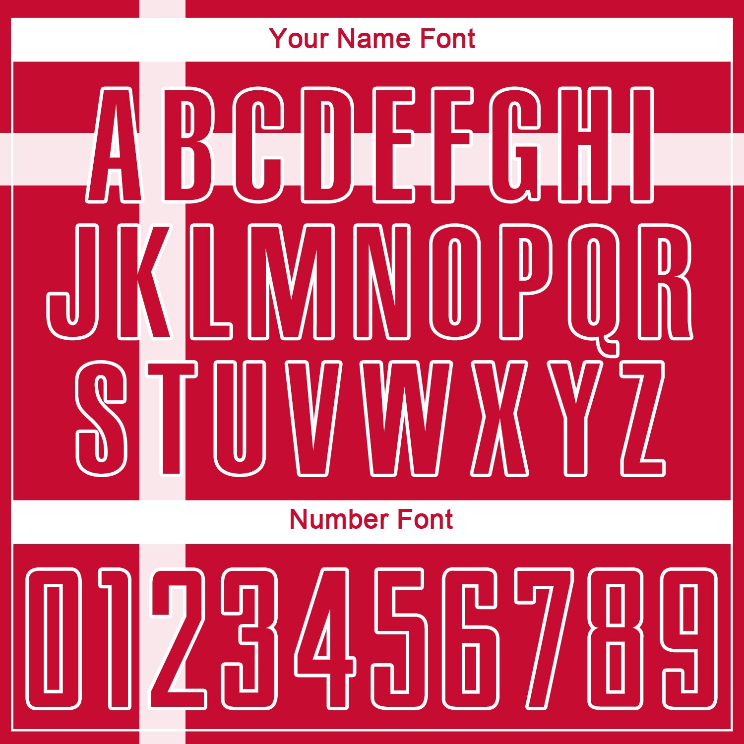 Custom Red Red-White Sublimation Danish Flag Soccer Uniform Jersey view 5