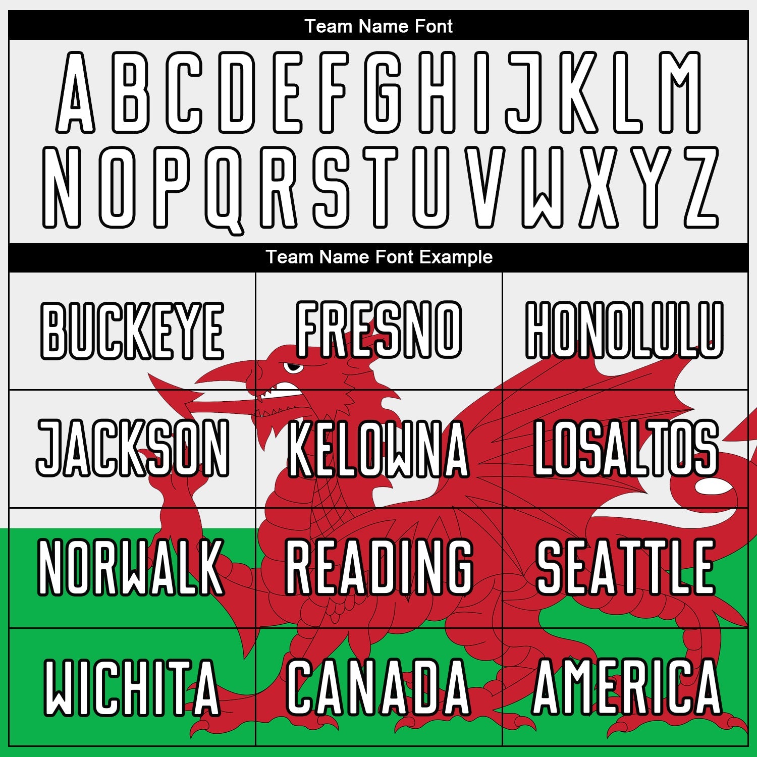 Custom Green White Red-Black Sublimation Welsh Flag Soccer Uniform Jersey view 4