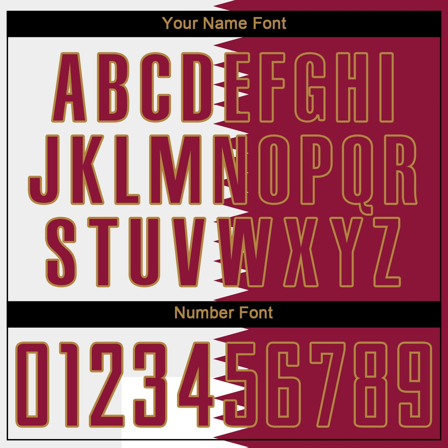 Custom White Crimson-Old Gold Sublimation Qatari Flag Soccer Uniform Jersey view 5
