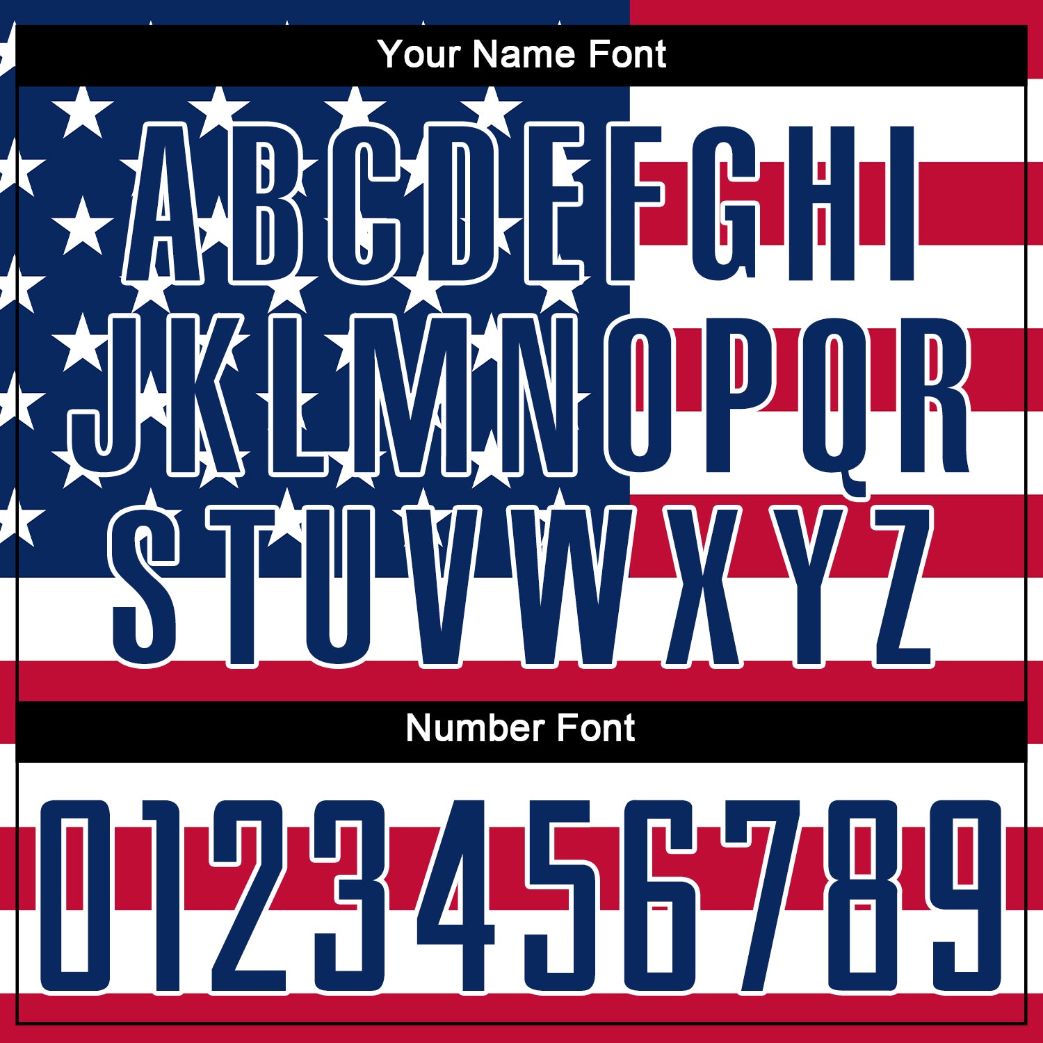 Custom Red Royal-White Sublimation American Flag Soccer Uniform Jersey view 5