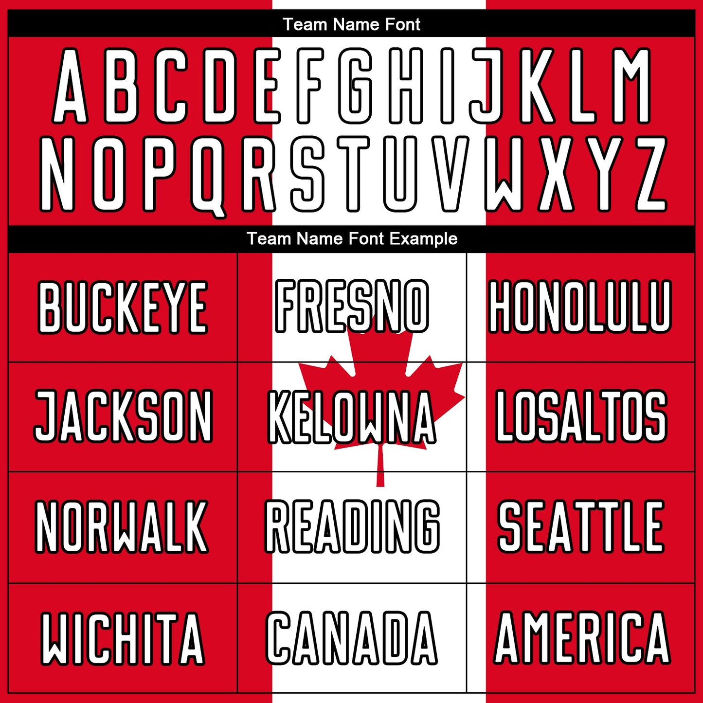 Custom Red White-Black Sublimation Canadian Flag Soccer Uniform Jersey view 4