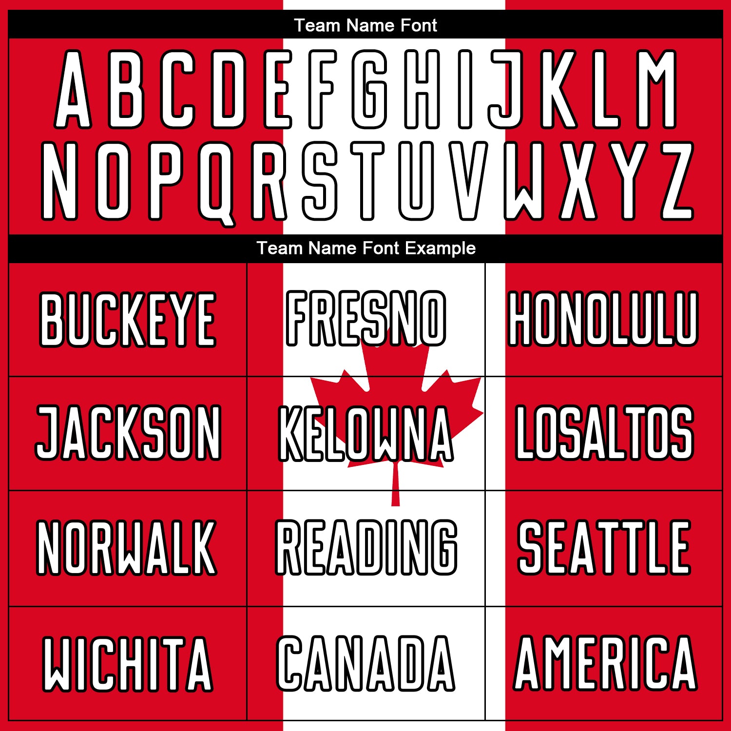 Custom Red White-Black Sublimation Canadian Flag Soccer Uniform Jersey view 4