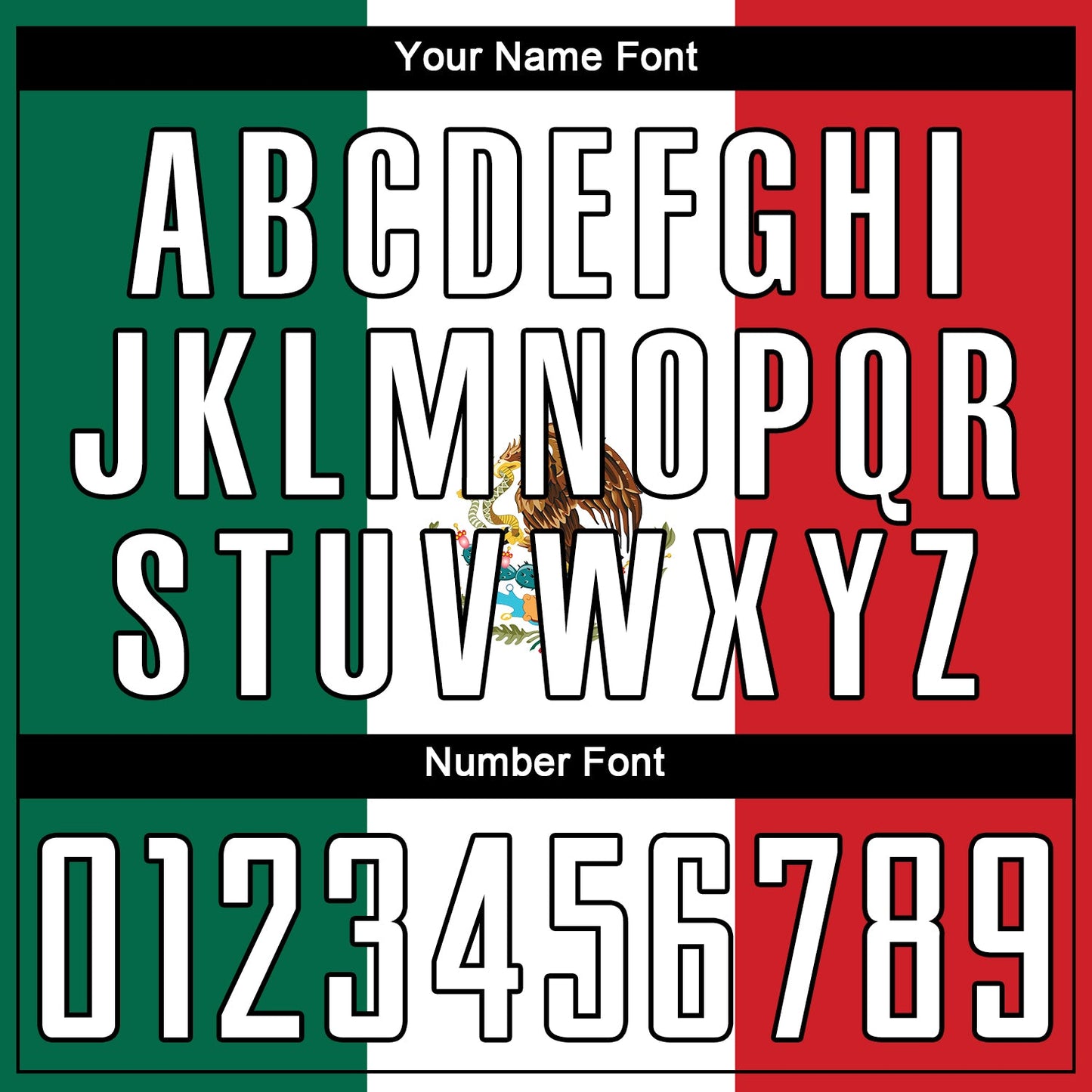 Custom Kelly Green White Red-Black Sublimation Mexican Flag Soccer Uniform Jersey view 8