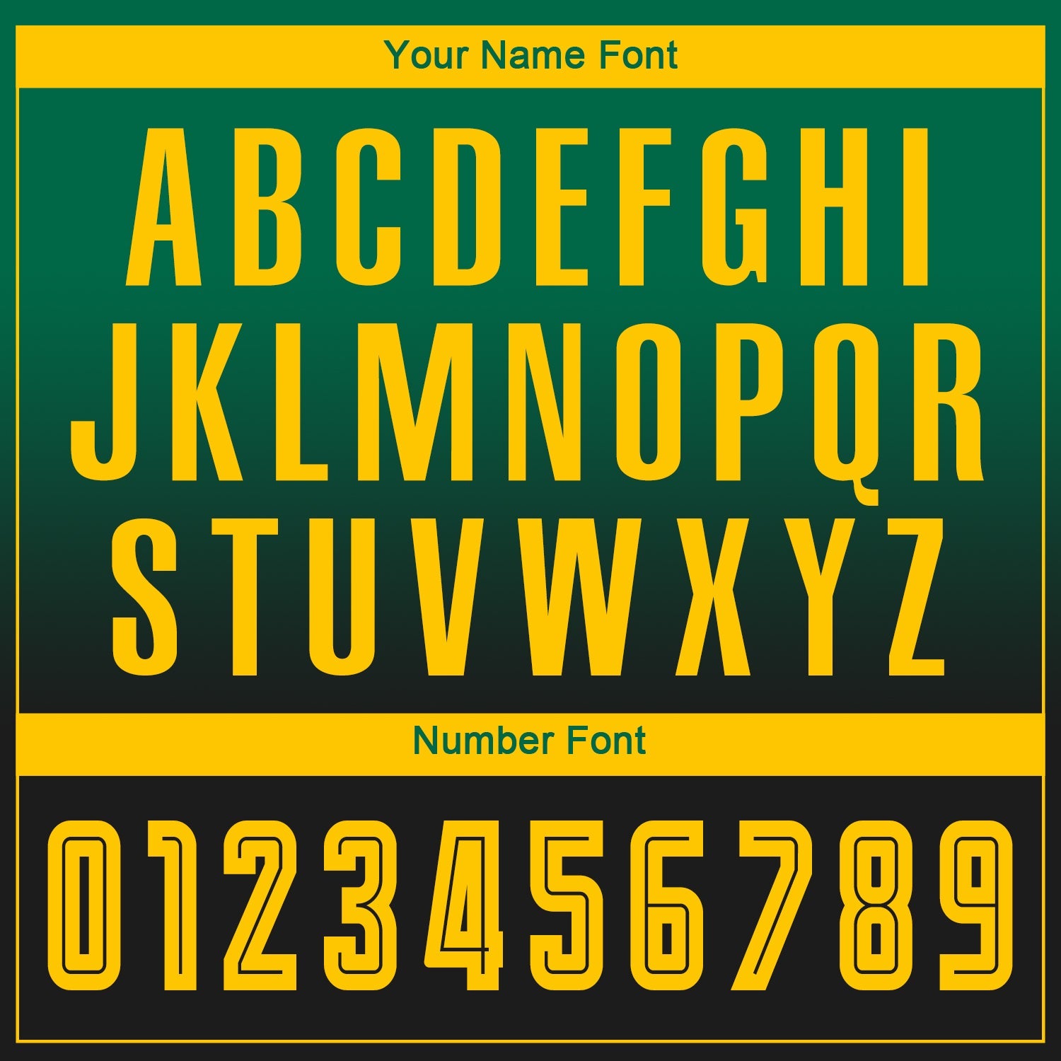 Custom Kelly Green Gold-Black Sublimation Long Sleeve Fade Fashion Soccer Uniform Jersey view 5