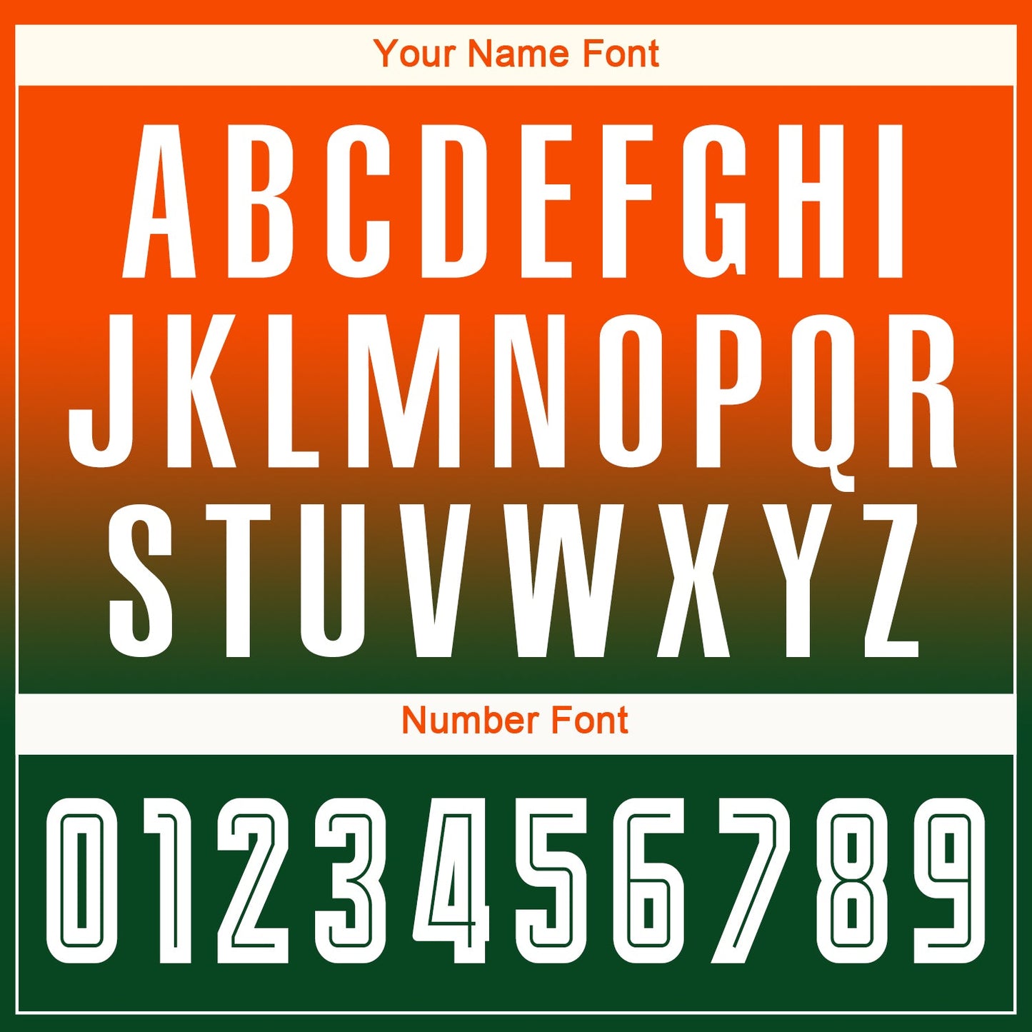 Custom Orange White-Green Sublimation Long Sleeve Fade Fashion Soccer Uniform Jersey view 5
