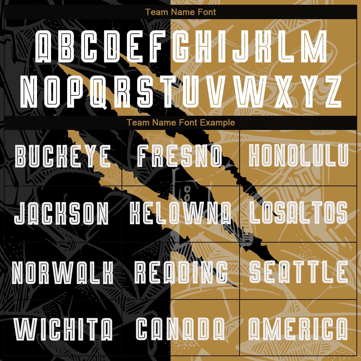 Custom Graffiti Pattern White Black-Old Gold Scratch Sublimation Soccer Uniform Jersey view 6
