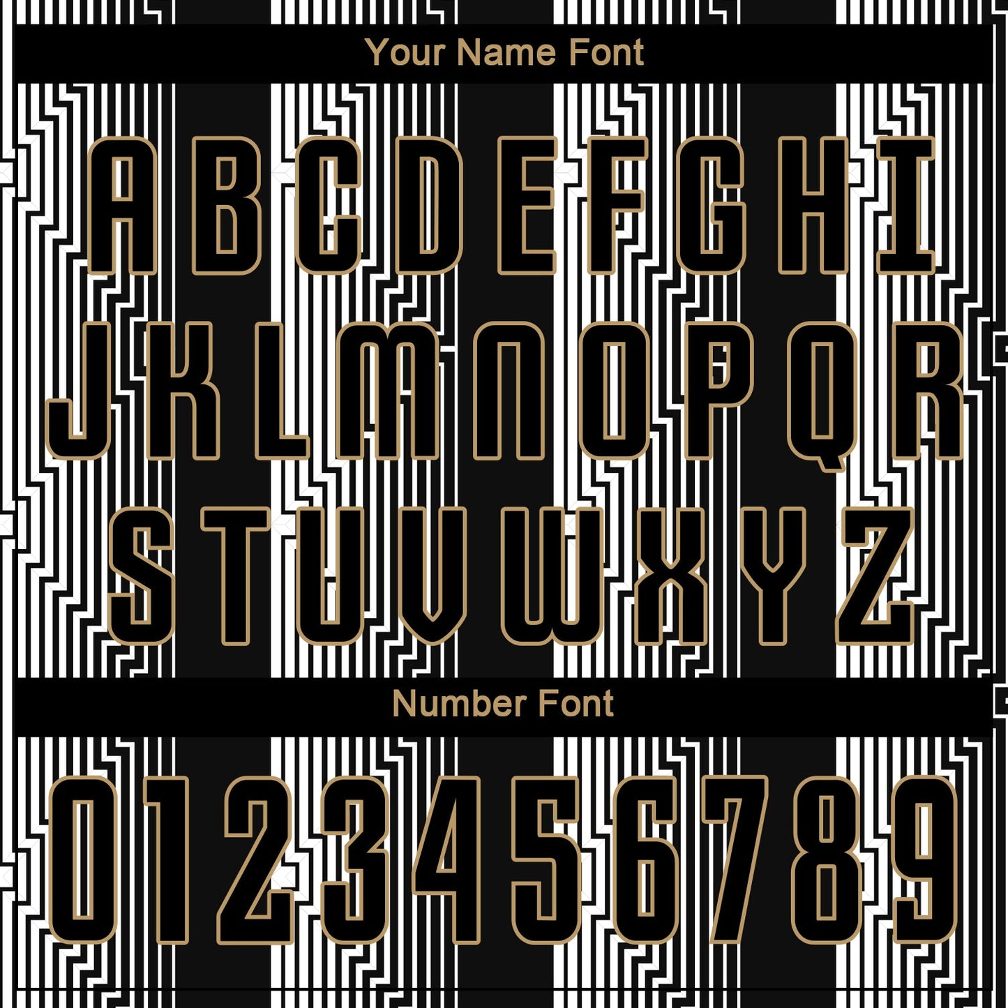Custom Black Black-Old Gold Sublimation Soccer Uniform Jersey view 5