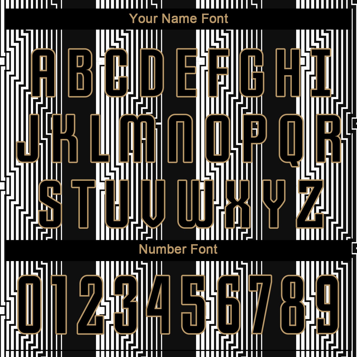 Custom Black Black-Old Gold Sublimation Soccer Uniform Jersey view 5