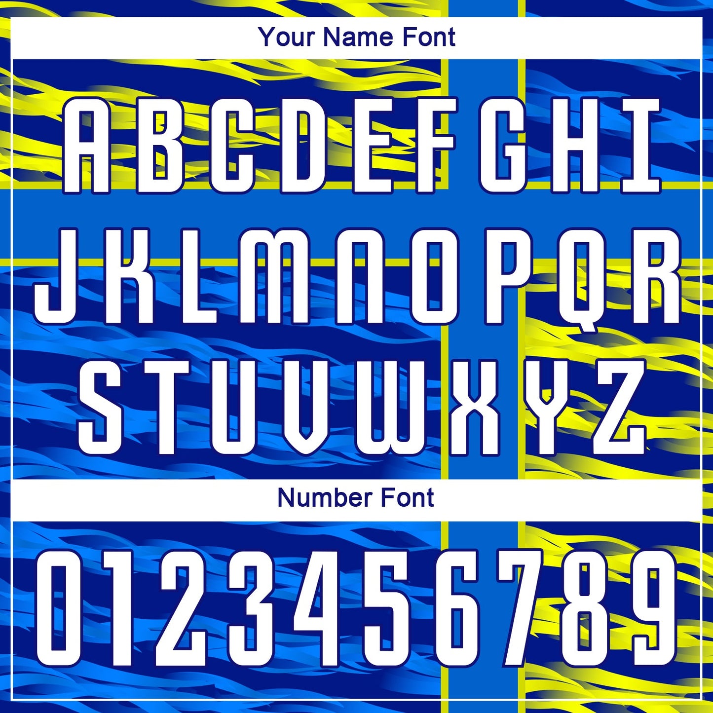 Custom Royal White Navy-Gold Sublimation Soccer Uniform Jersey view 5