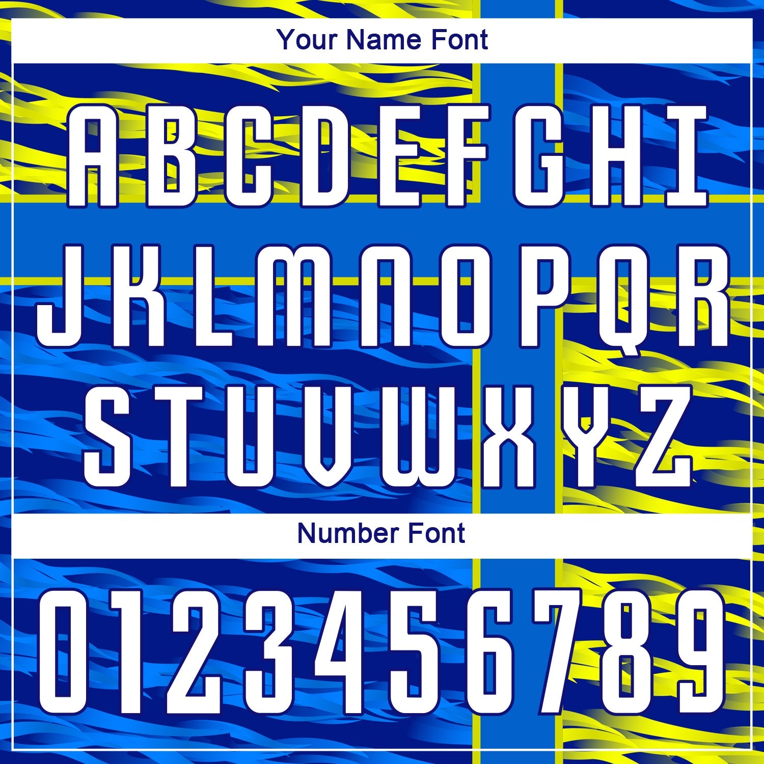 Custom Royal White Navy-Gold Sublimation Soccer Uniform Jersey view 5