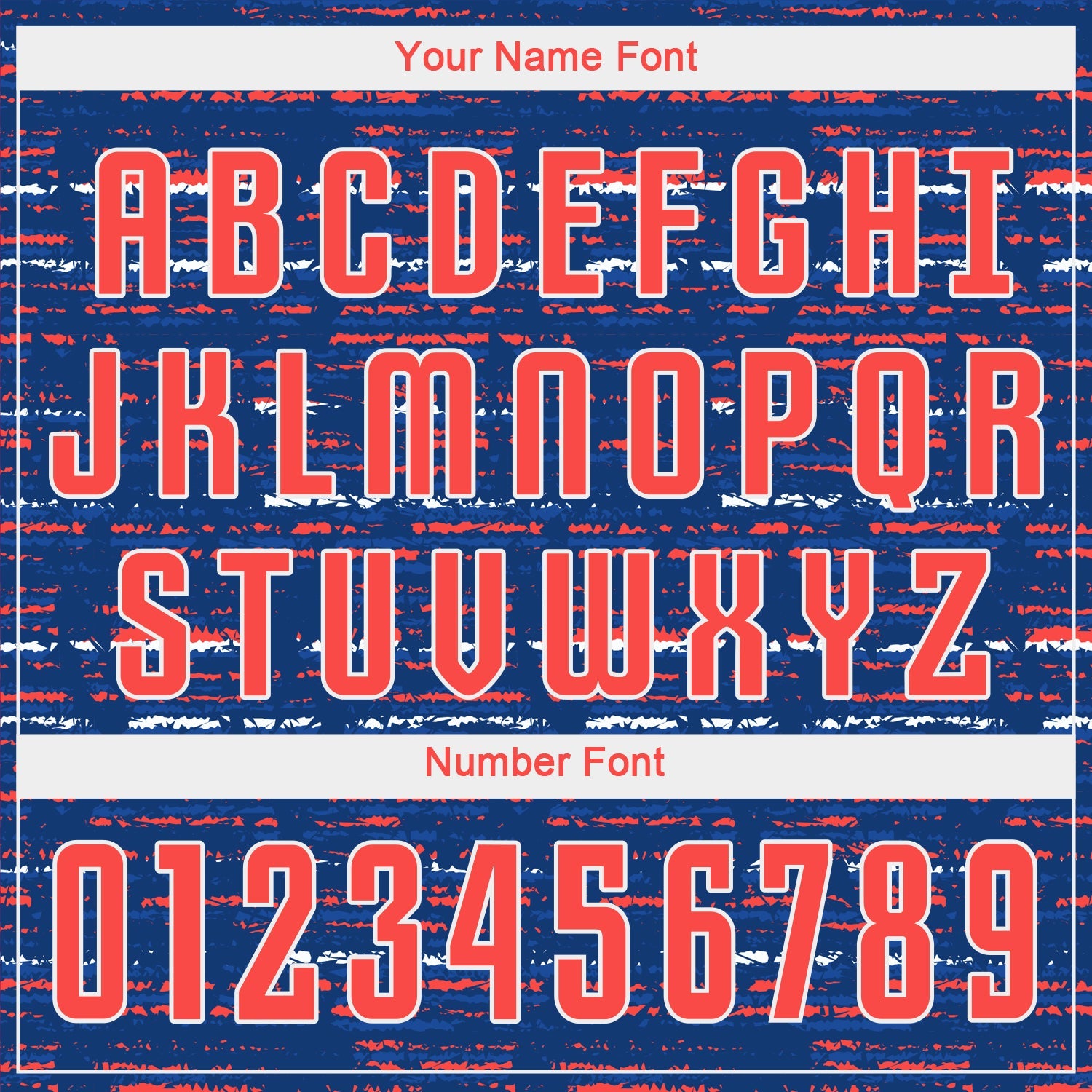 Custom Royal Orange-White Sublimation Soccer Uniform Jersey view 5