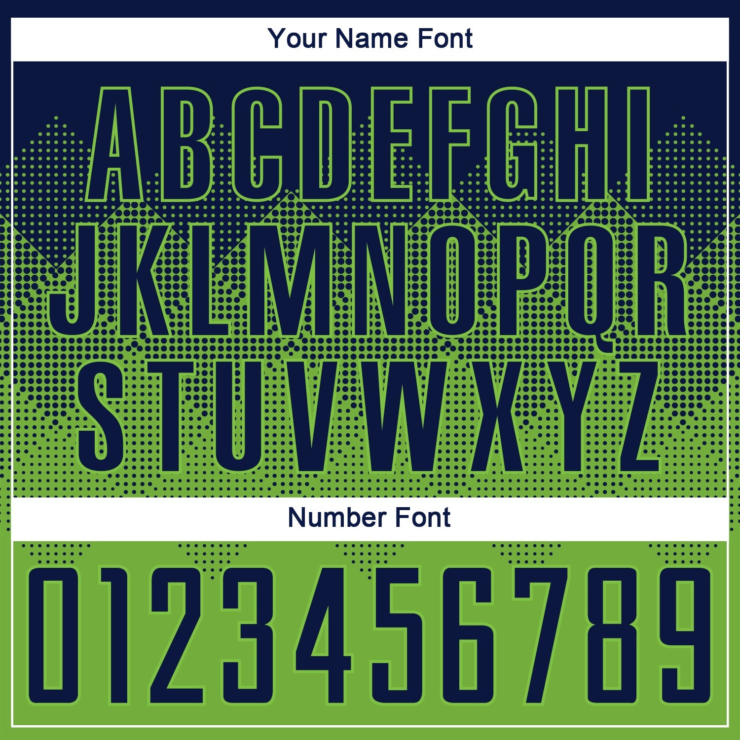 Custom Neon Green Navy Sublimation Soccer Uniform Jersey view 5