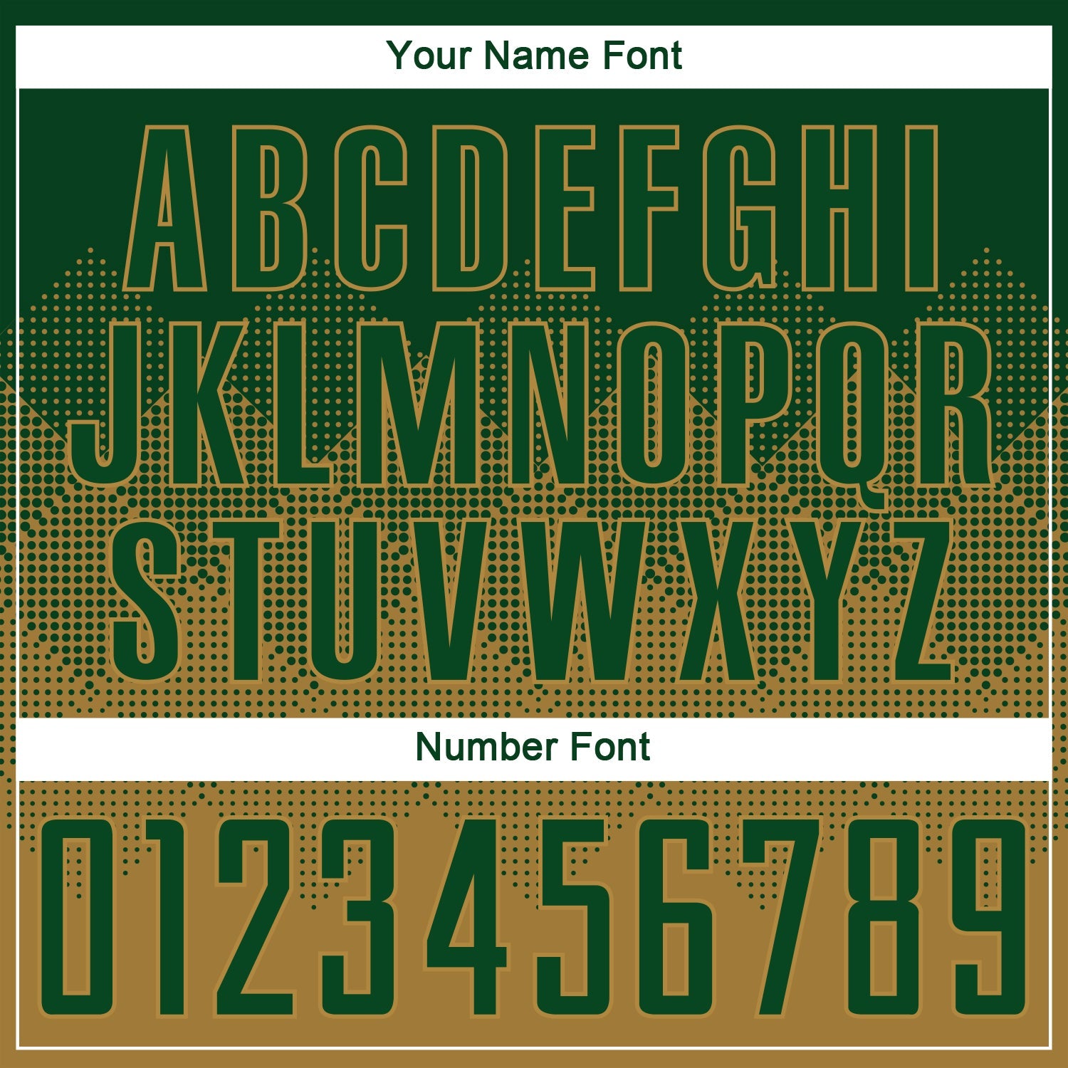 Custom Old Gold Green Sublimation Soccer Uniform Jersey view 5