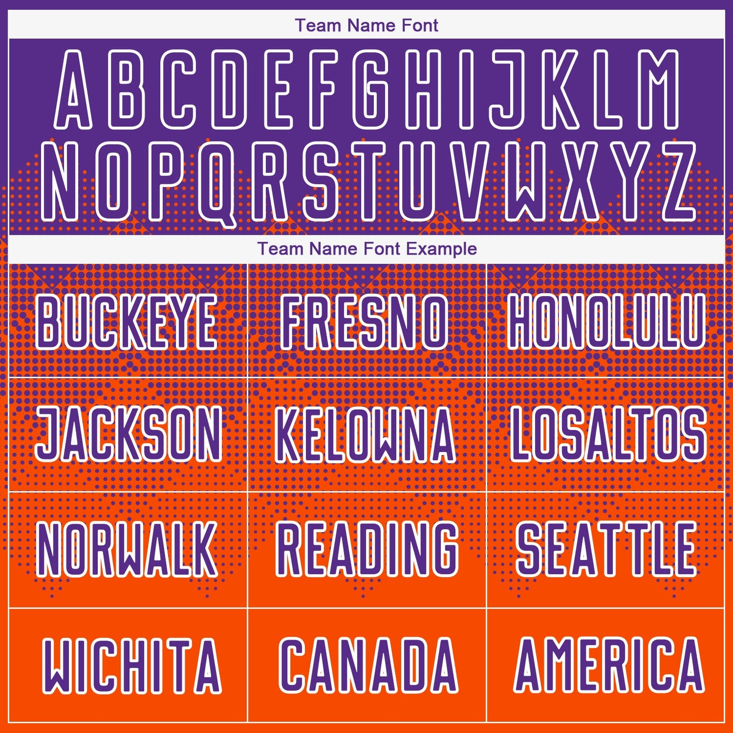 Custom Orange Purple-White Sublimation Soccer Uniform Jersey view 4