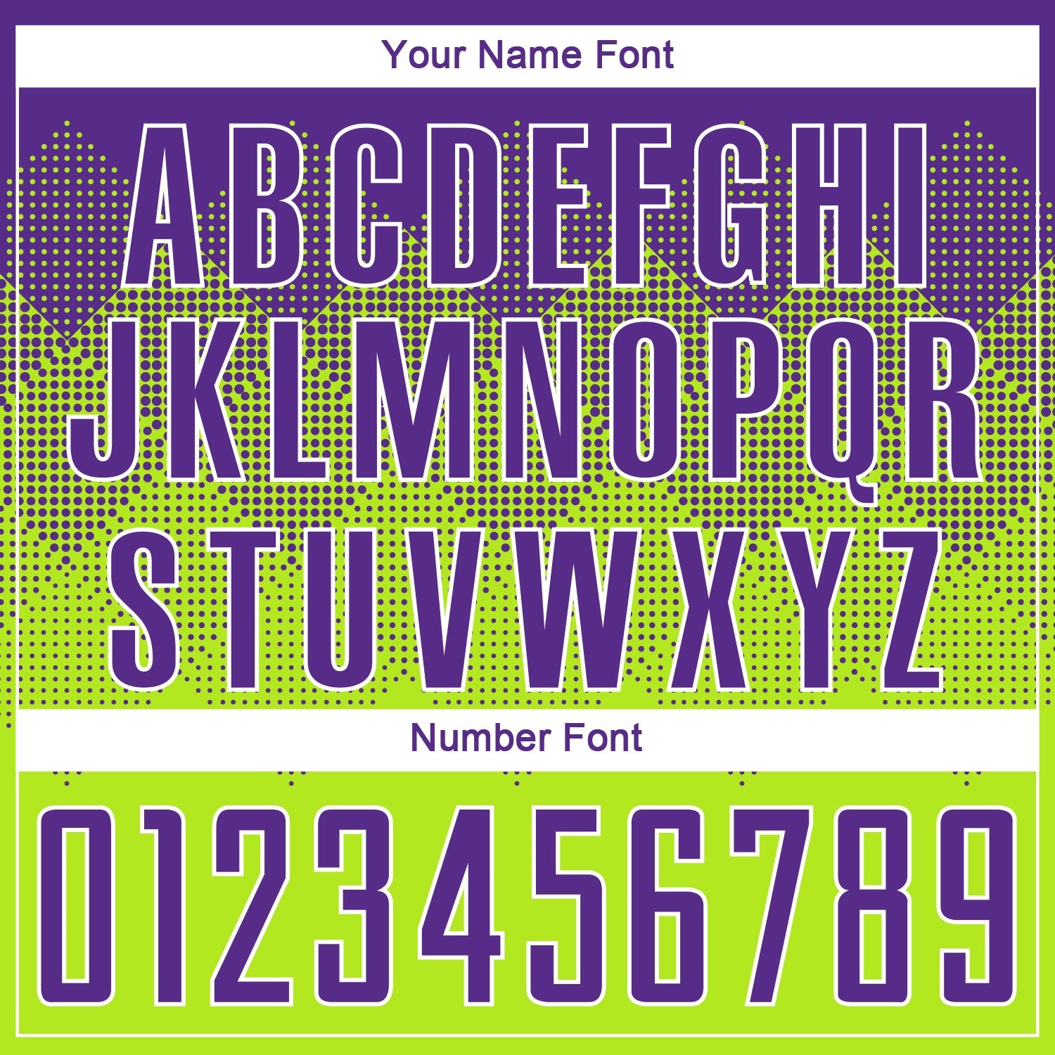 Custom Neon Green Purple-White Sublimation Soccer Uniform Jersey view 5