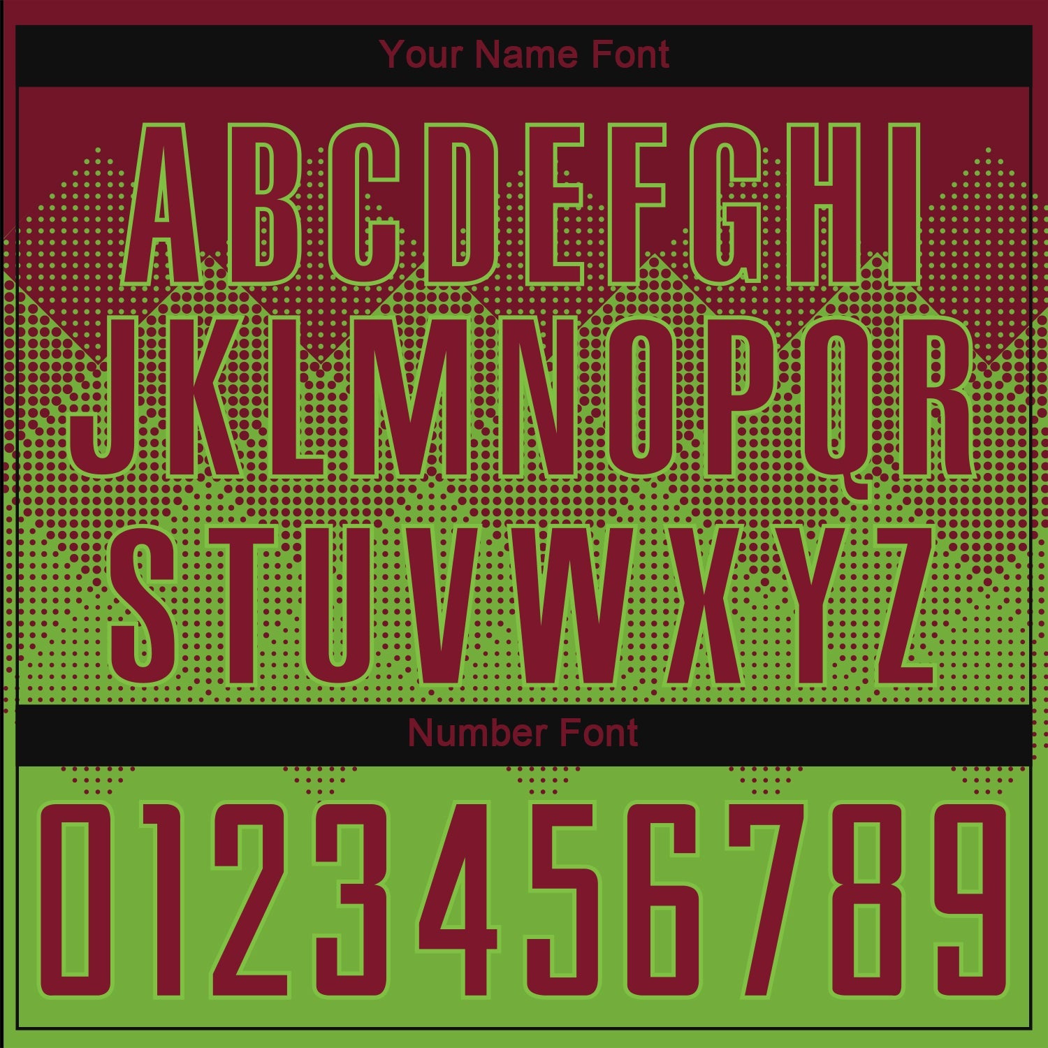 Custom Neon Green Crimson Sublimation Soccer Uniform Jersey view 5