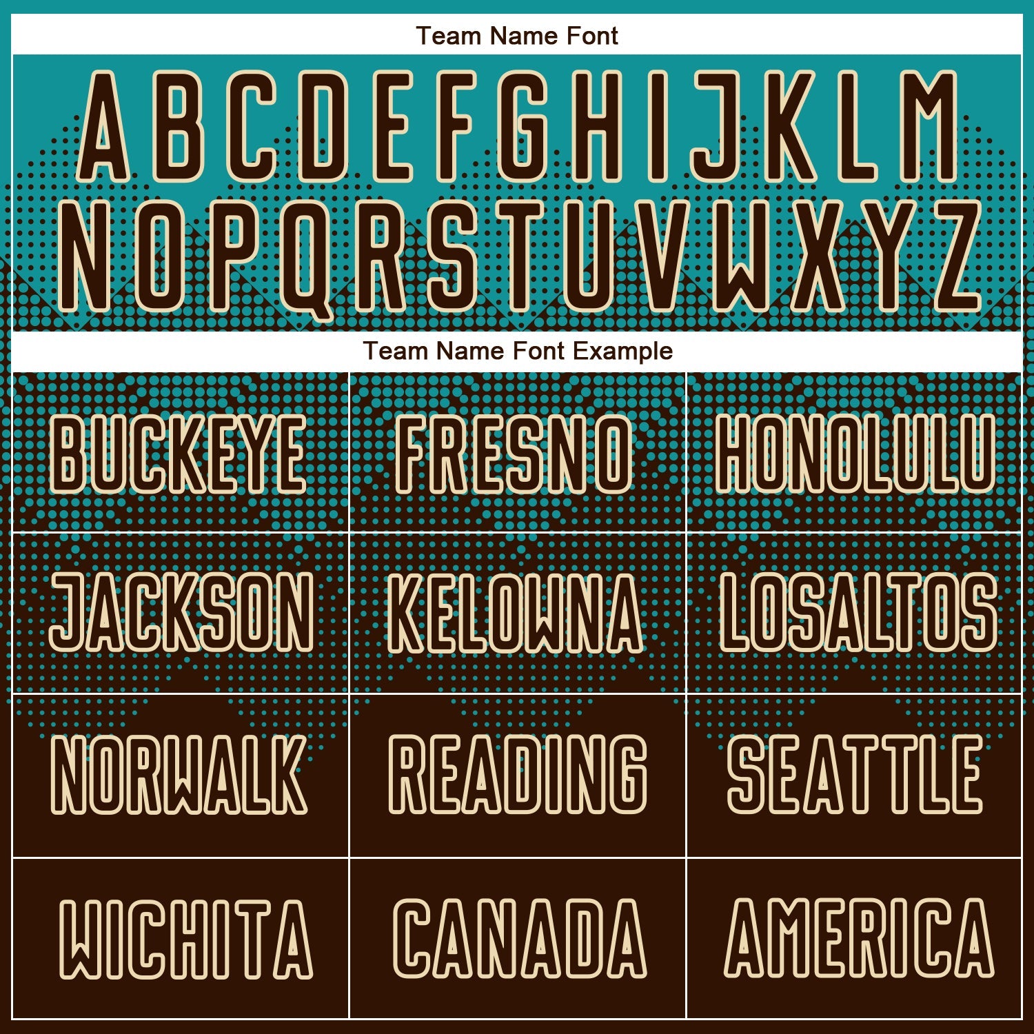 Custom Teal Brown-Cream Sublimation Soccer Uniform Jersey view 4