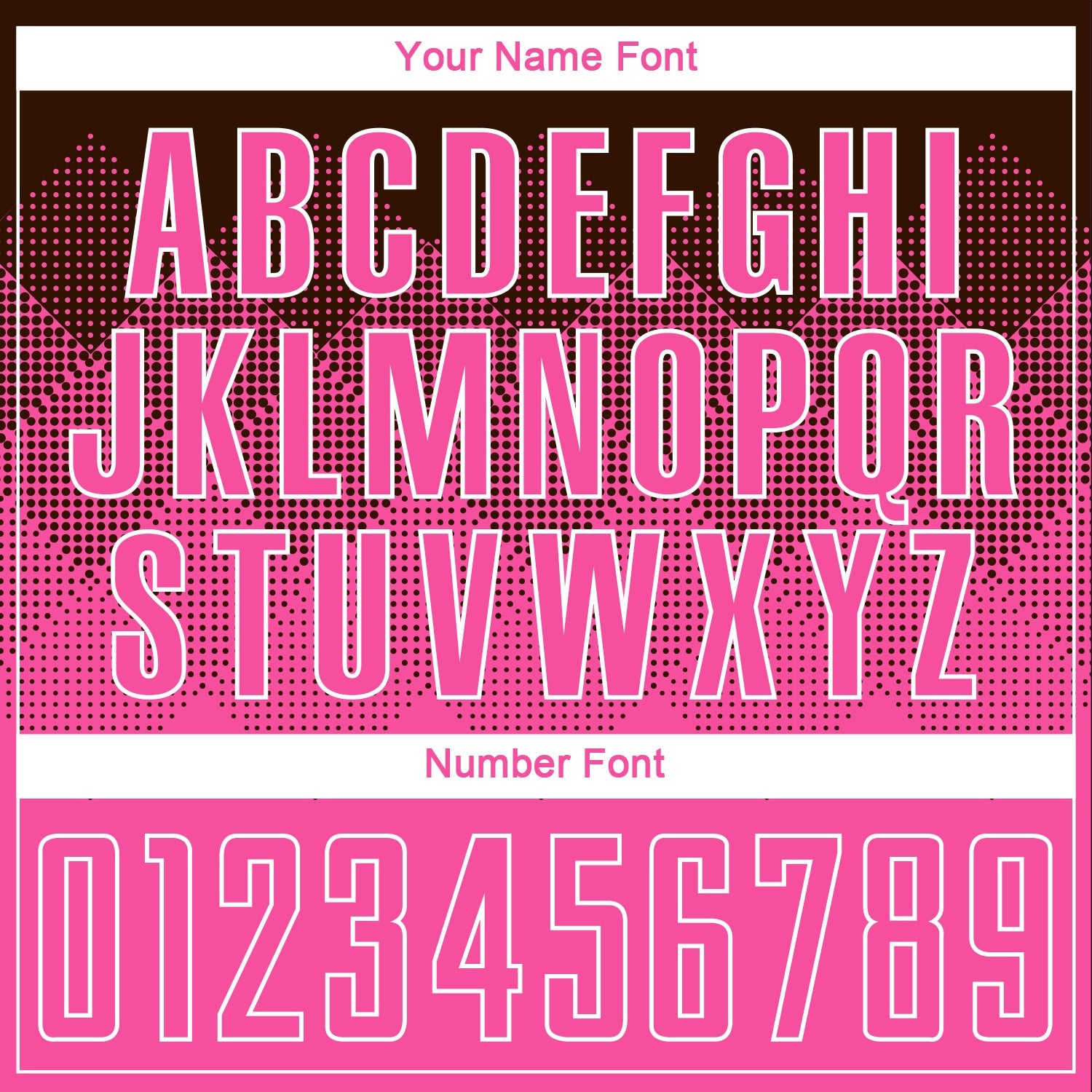 Custom Brown Pink-White Sublimation Soccer Uniform Jersey view 5