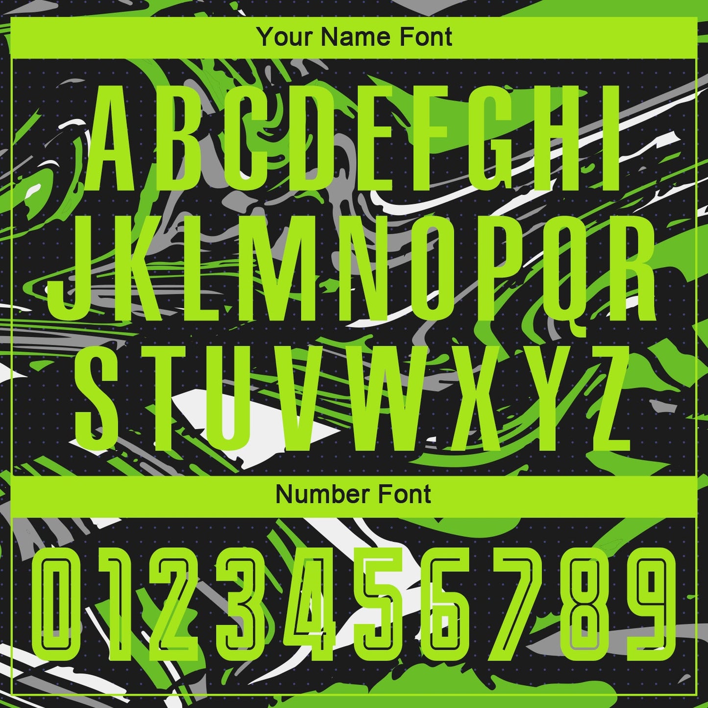 Custom Figure Neon Green-Aurora Green Sublimation Soccer Uniform Jersey view 5