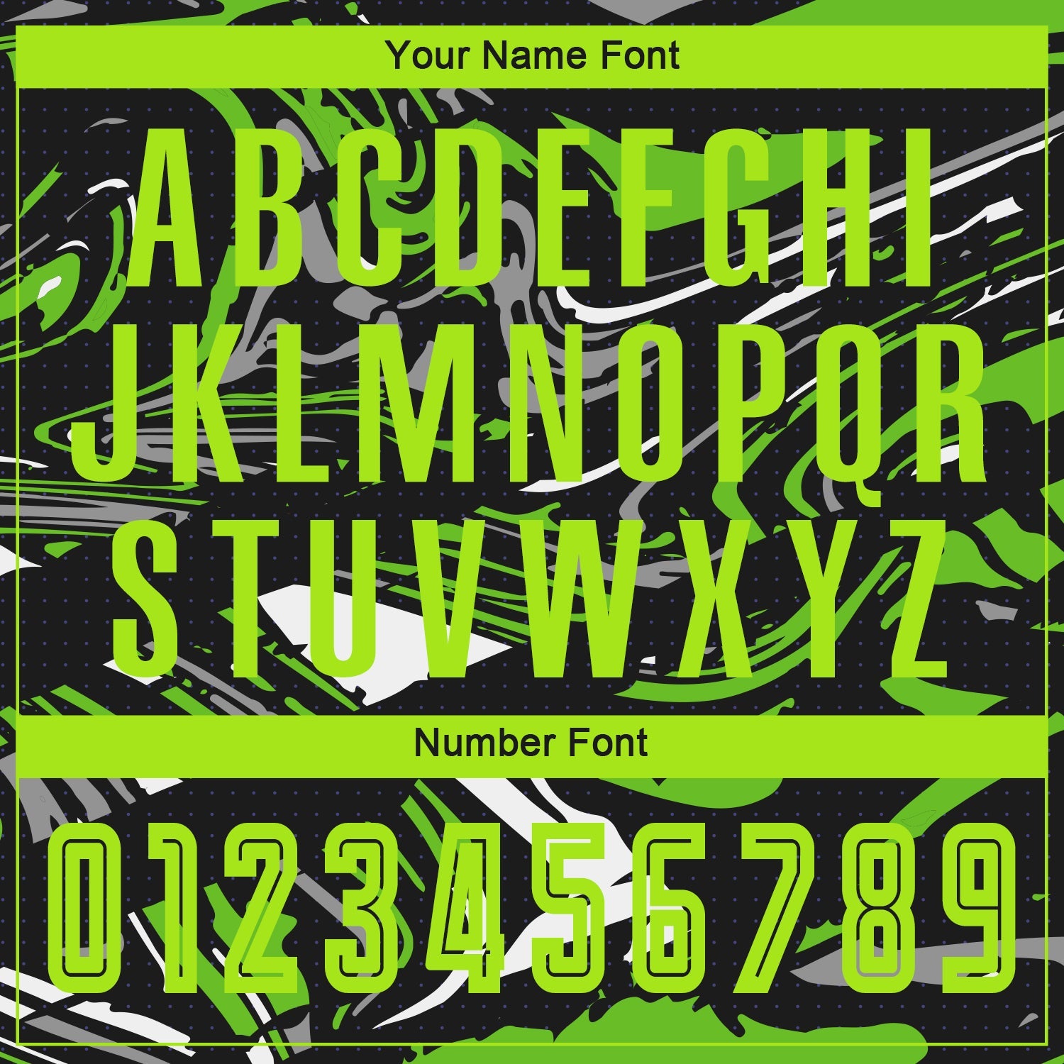 Custom Figure Neon Green-Aurora Green Sublimation Soccer Uniform Jersey view 5