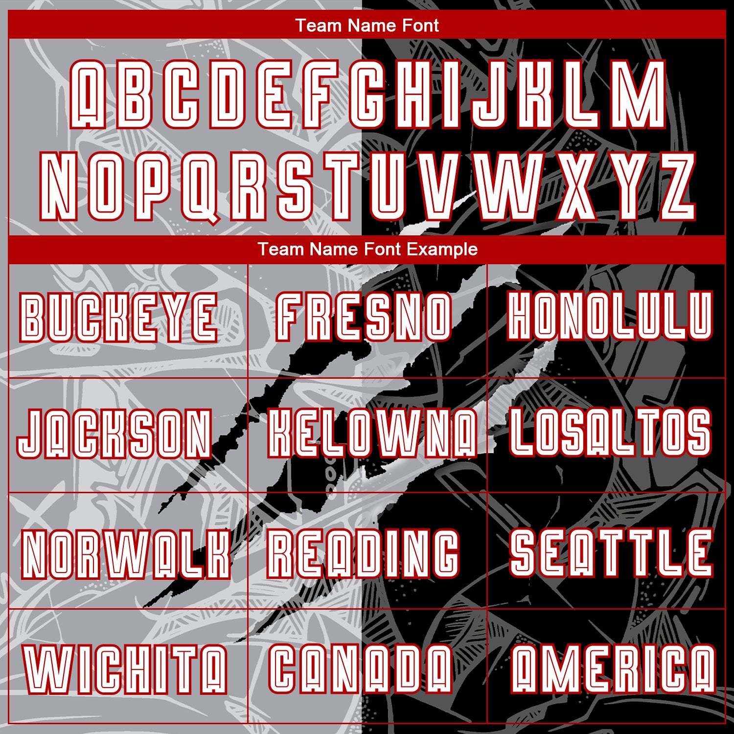 Custom Graffiti Pattern White Black Gray-Red Scratch Sublimation Soccer Uniform Jersey view 4