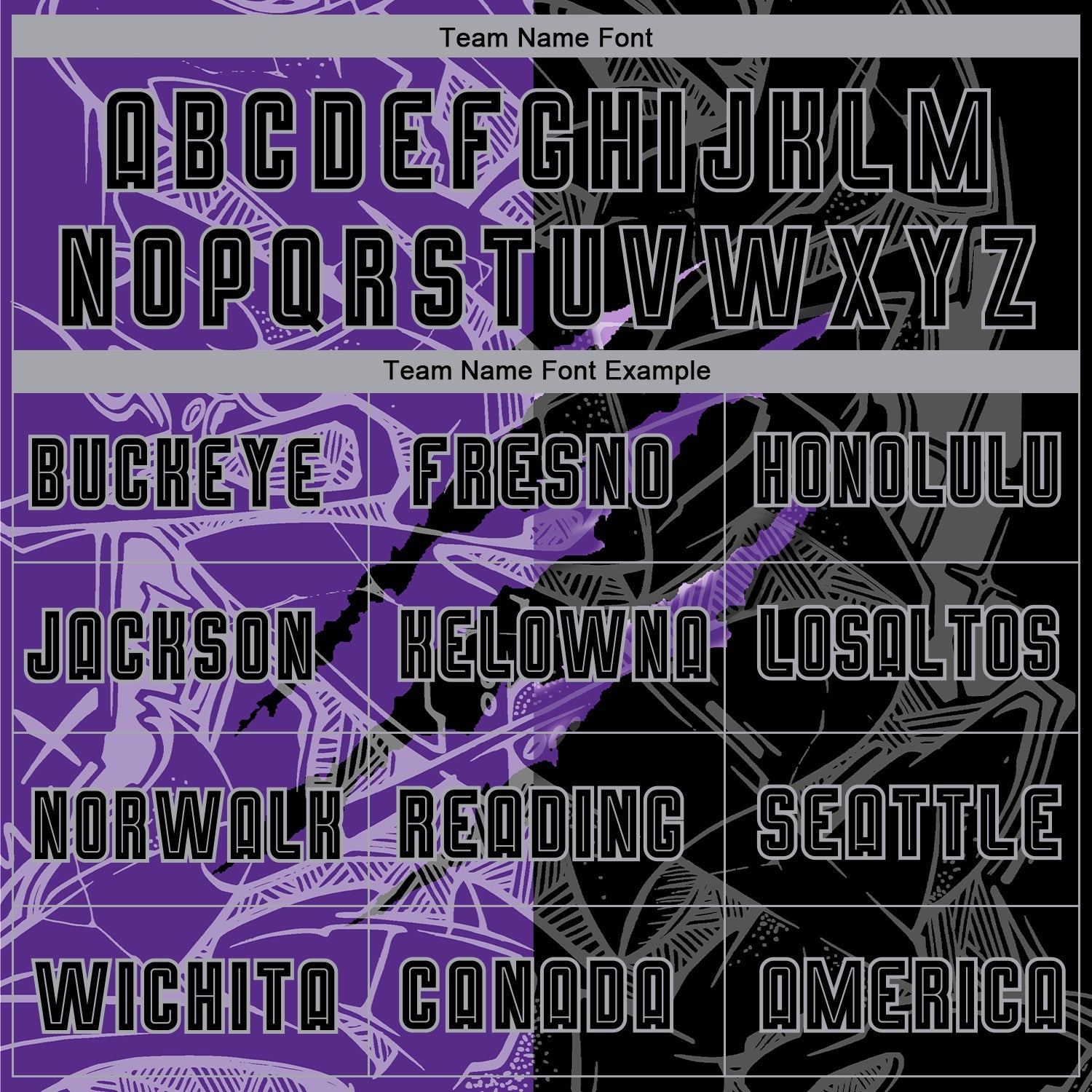 Custom Graffiti Pattern Black Purple-Gray Scratch Sublimation Soccer Uniform Jersey view 6