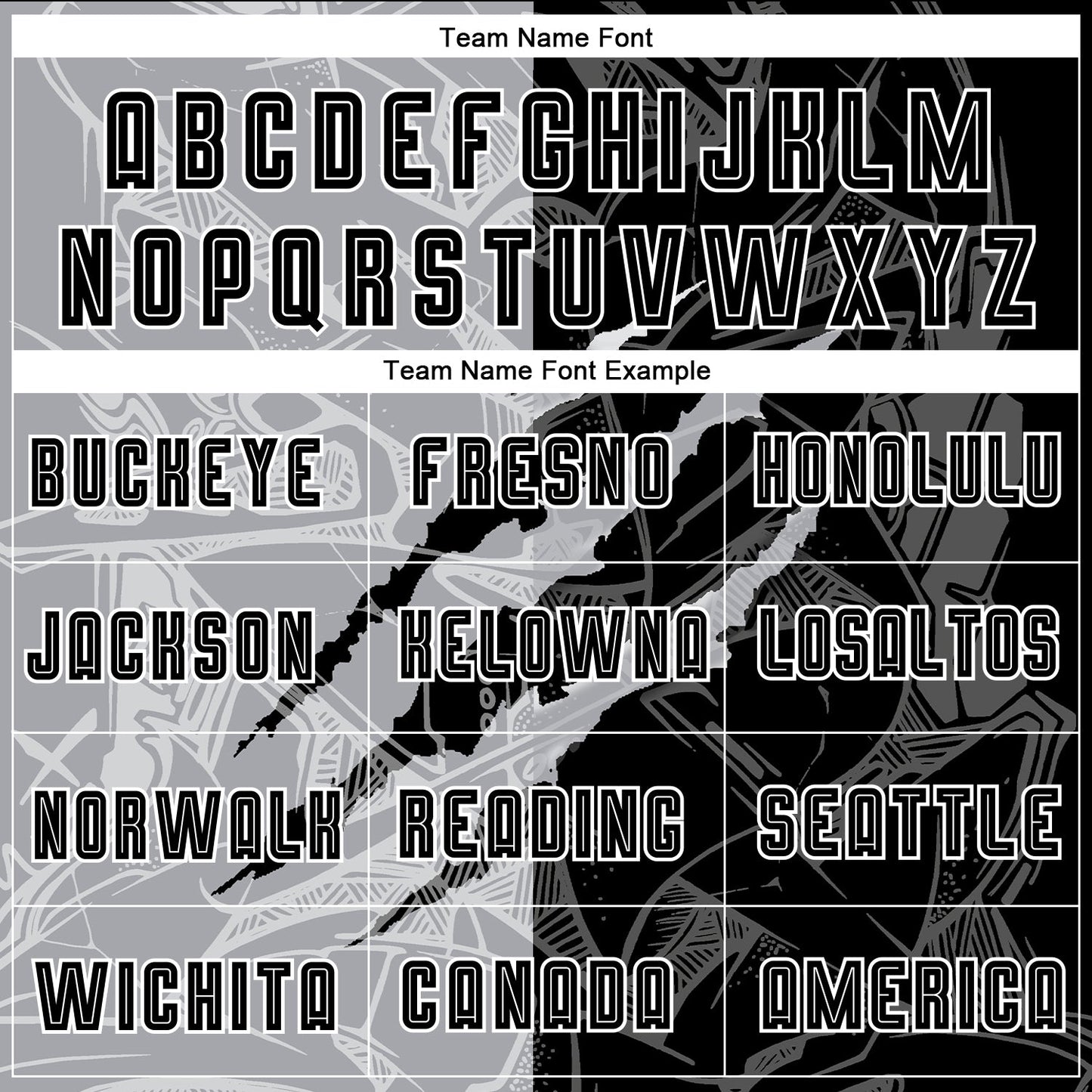 Custom Graffiti Pattern Black-Gray Scratch Sublimation Soccer Uniform Jersey view 4