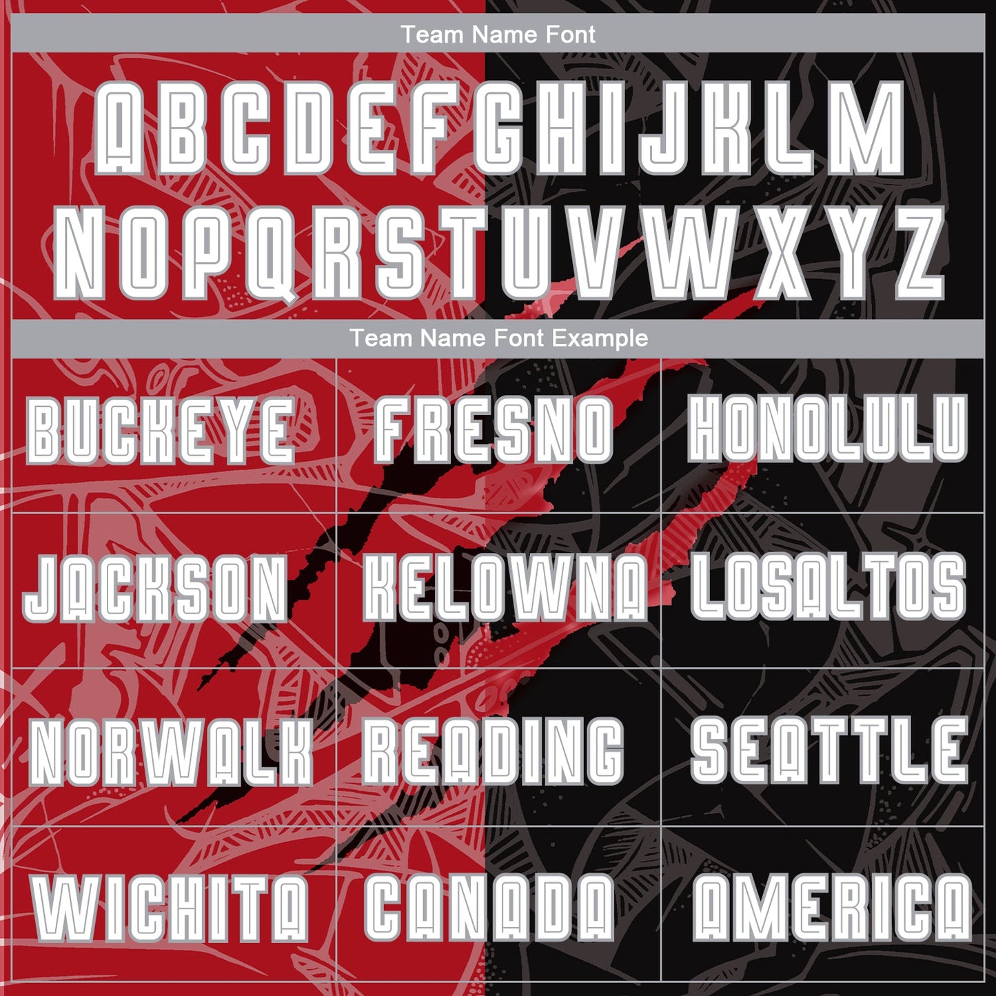 Custom Graffiti Pattern White Black Red-Gray Scratch Sublimation Soccer Uniform Jersey view 4