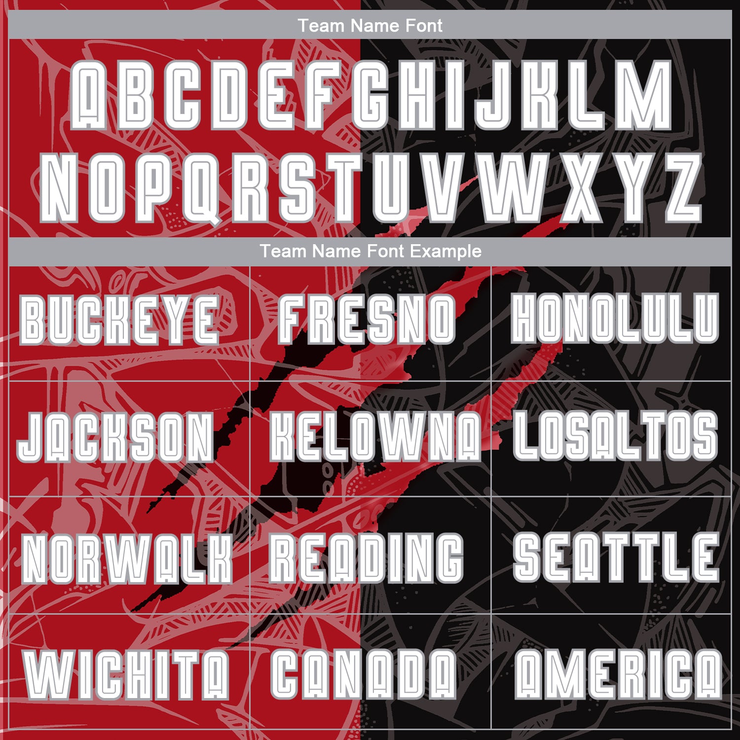 Custom Graffiti Pattern White Black Red-Gray Scratch Sublimation Soccer Uniform Jersey view 4