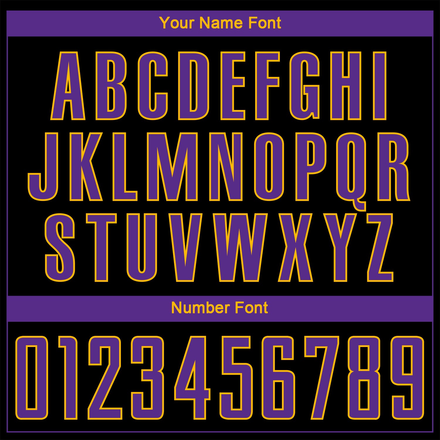 Custom Black Purple-Gold Sublimation Soccer Uniform Jersey view 5