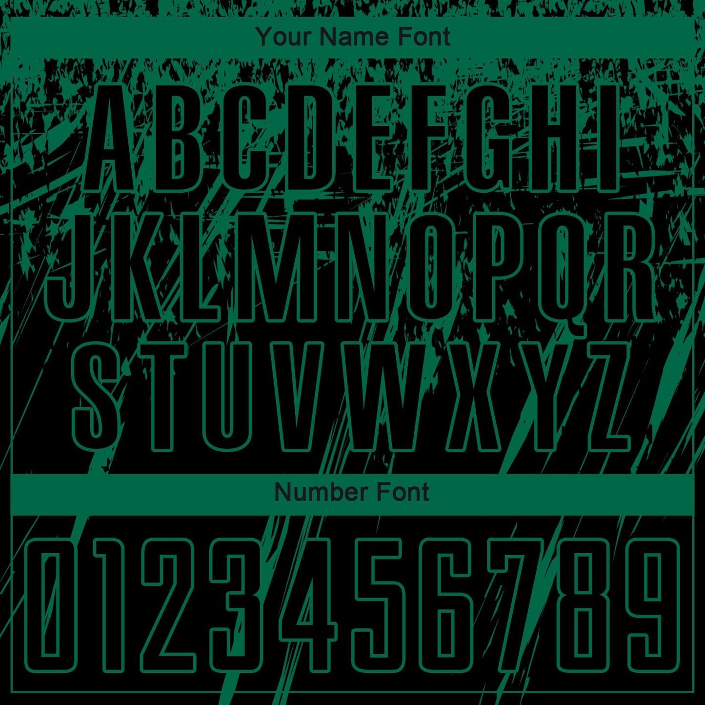 Custom Black Kelly Green Sublimation Soccer Uniform Jersey view 5