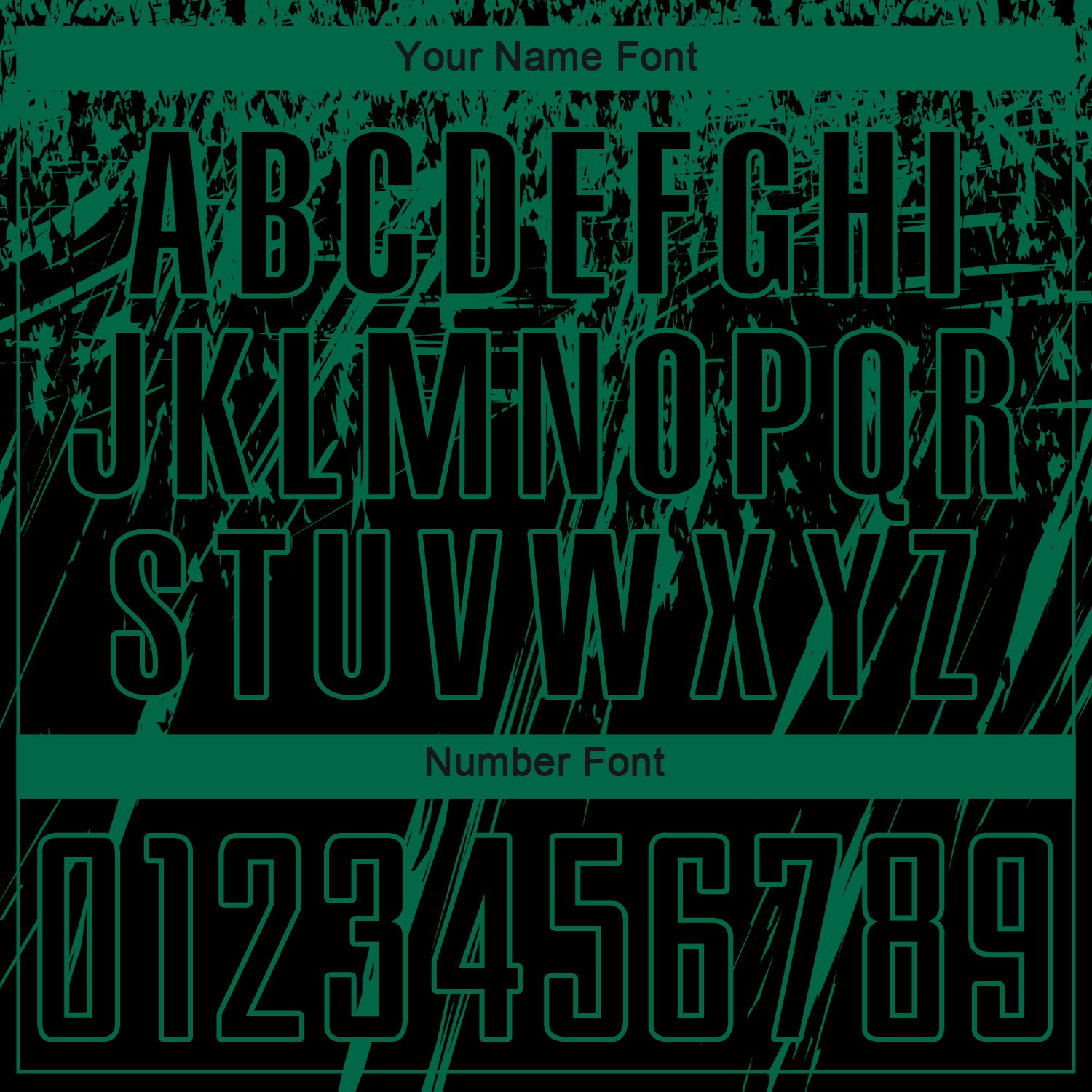 Custom Black Kelly Green Sublimation Soccer Uniform Jersey view 5