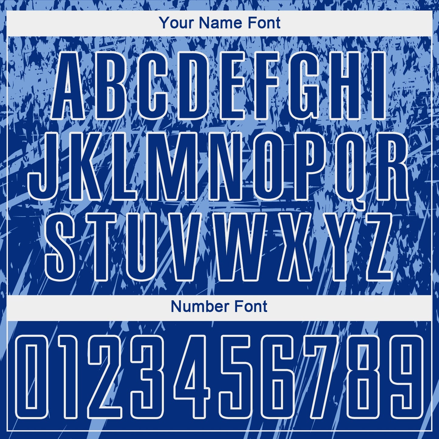 Custom Royal Light Blue-White Sublimation Soccer Uniform Jersey view 5