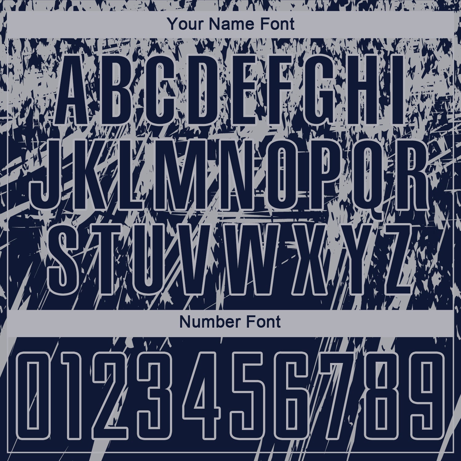 Custom Navy Gray Sublimation Soccer Uniform Jersey view 5
